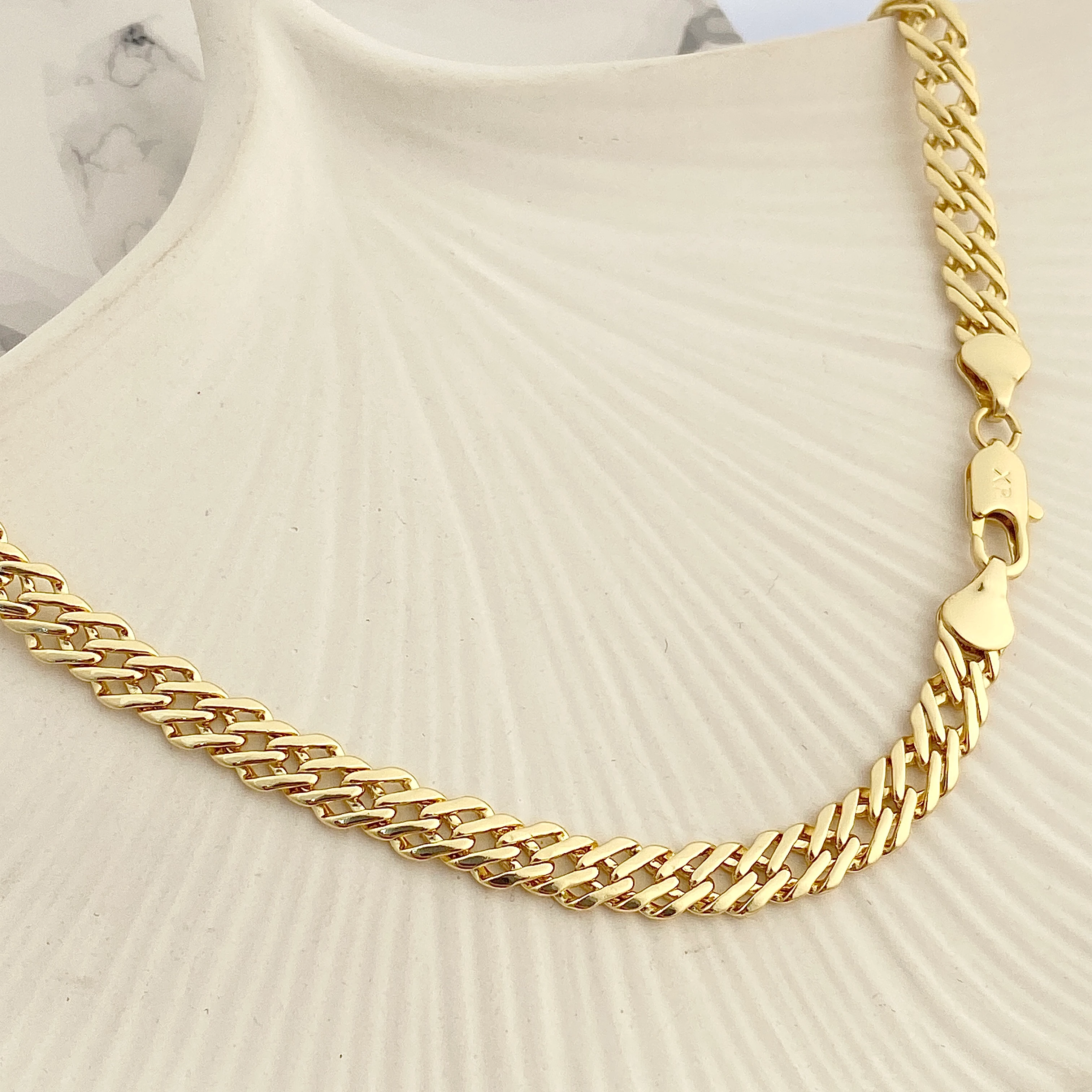 Kadın Zincir Kolye Vintage Kolye Kararmaz Xuping Vip Seri 14 Ayar Gold 60cm