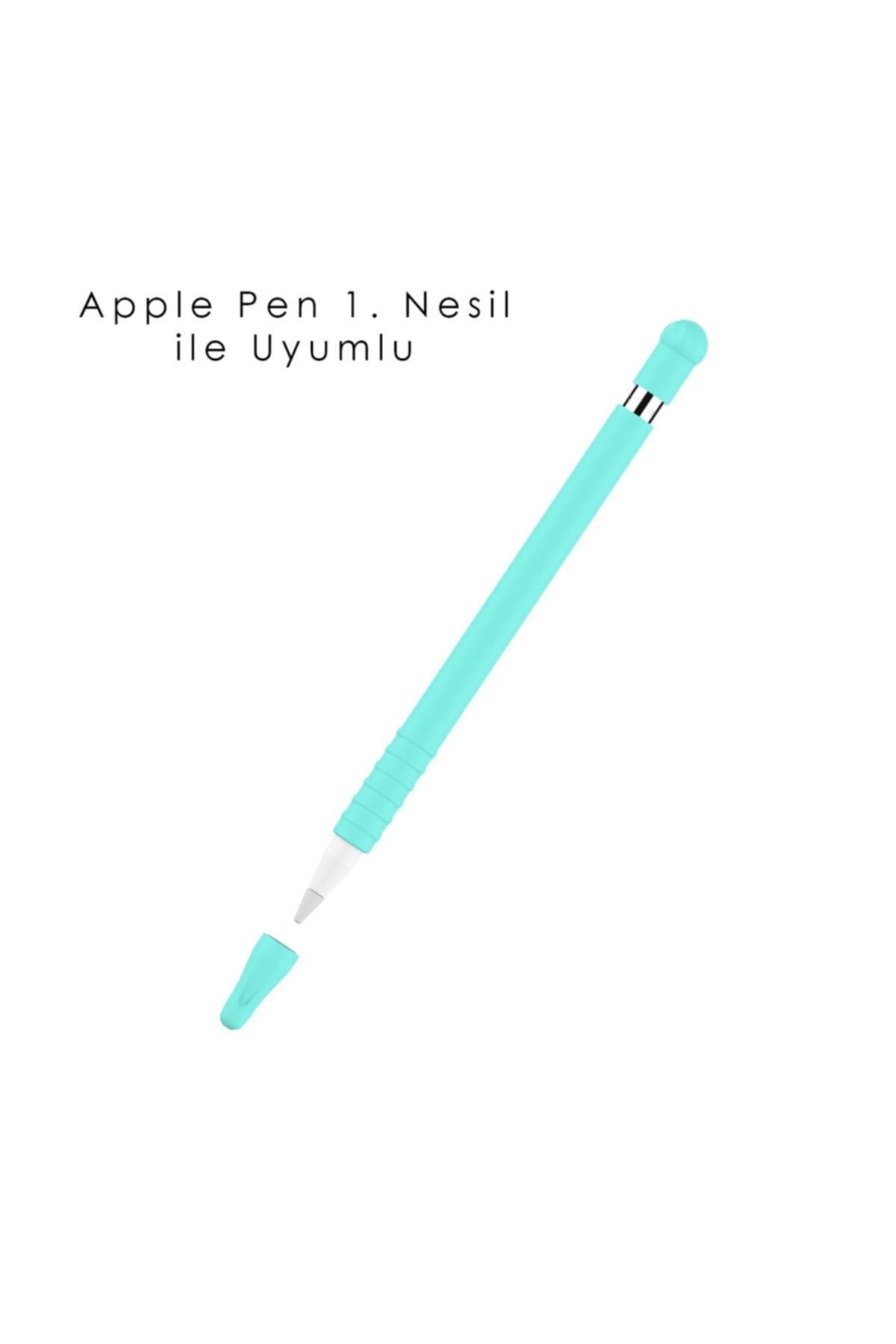 Pencil 1. Nesil Uyumlu Silikon Koruma Kılıfı Turkuaz