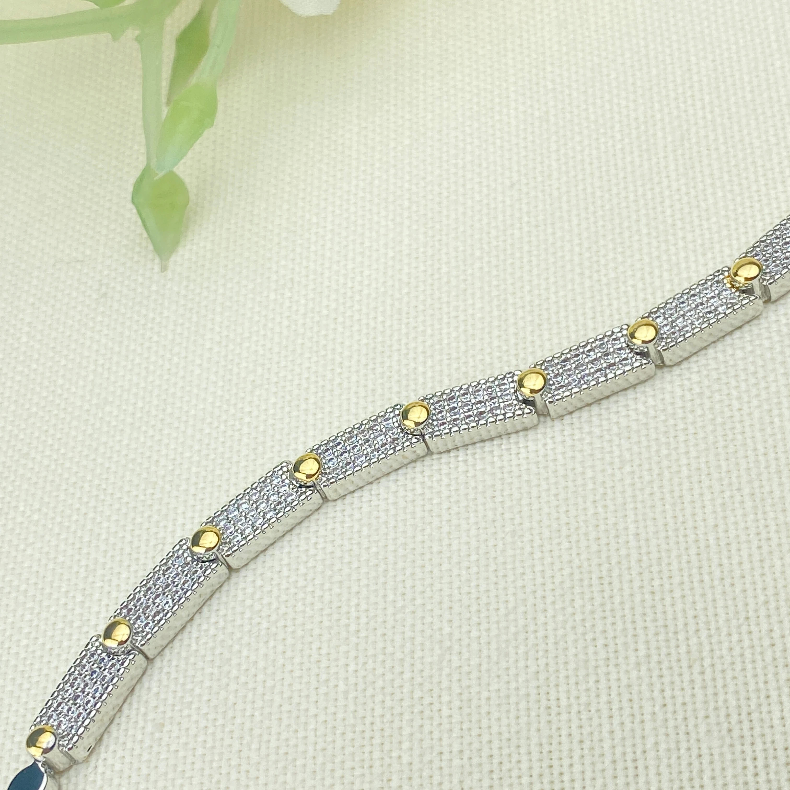 Kadın Bileklik Full Zirkon Kuyumcu Model Yüksek Kalite