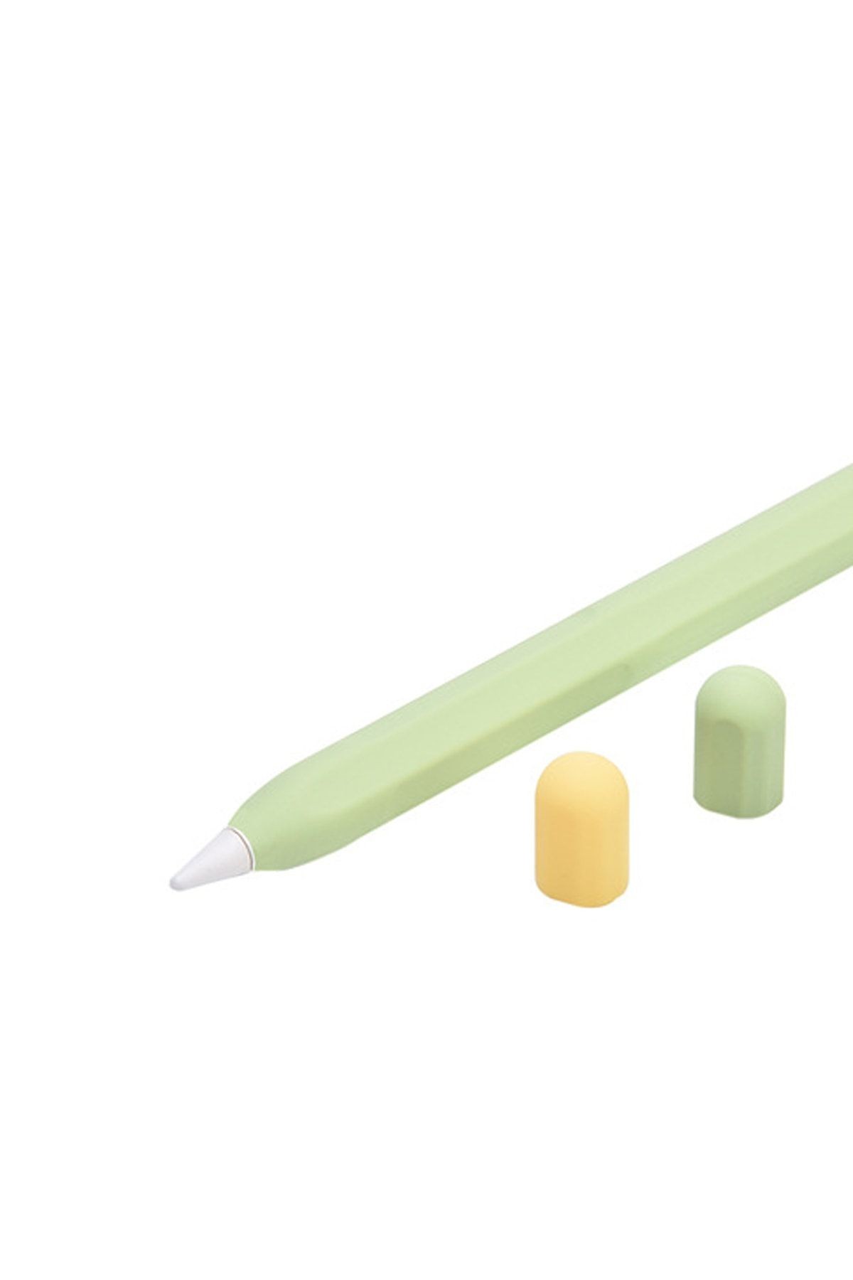 Kyver Kılıf Apple Pencil 2. Nesil ile Uyumlu Silikon Koruma Kılıfı 