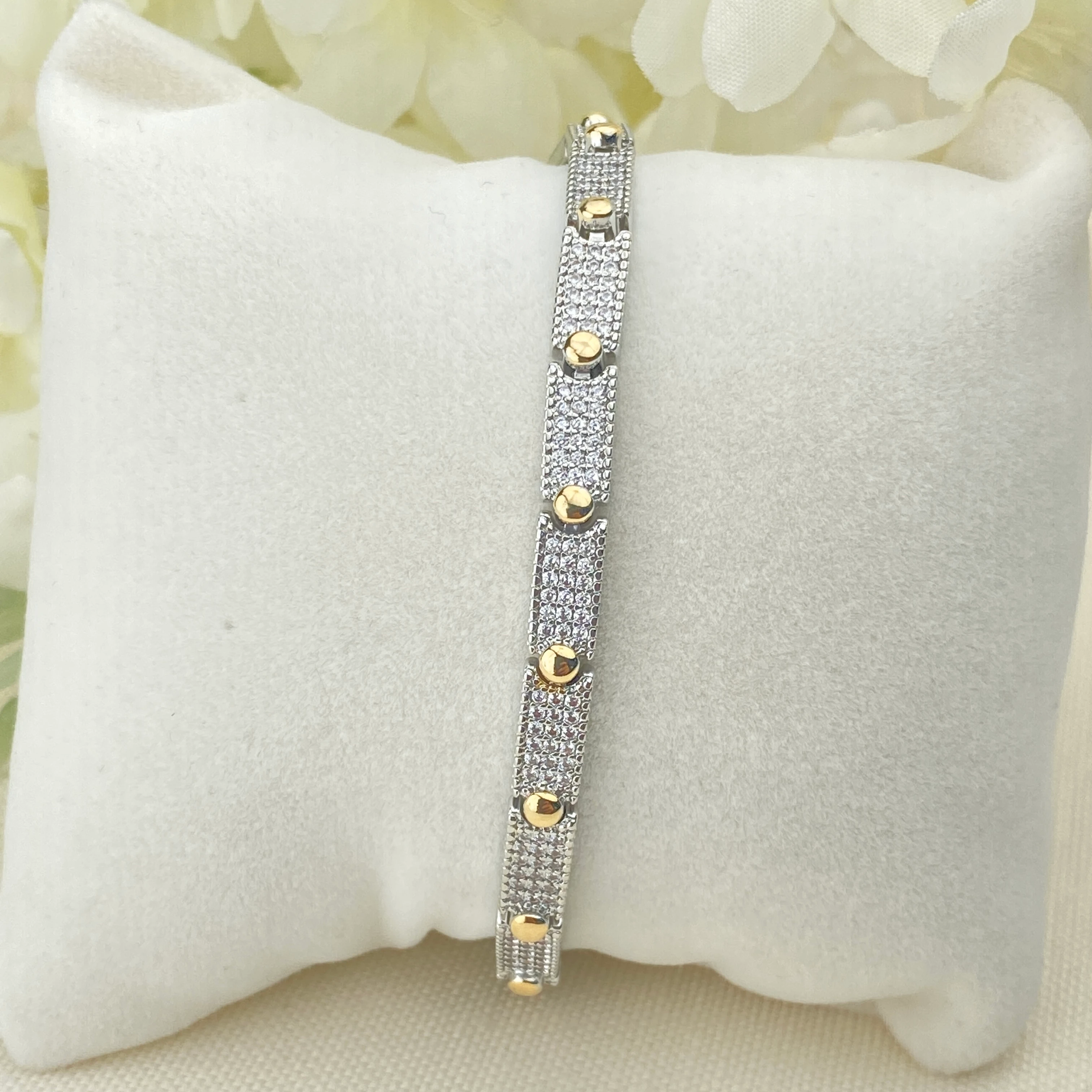 Kadın Bileklik Full Zirkon Kuyumcu Model Yüksek Kalite