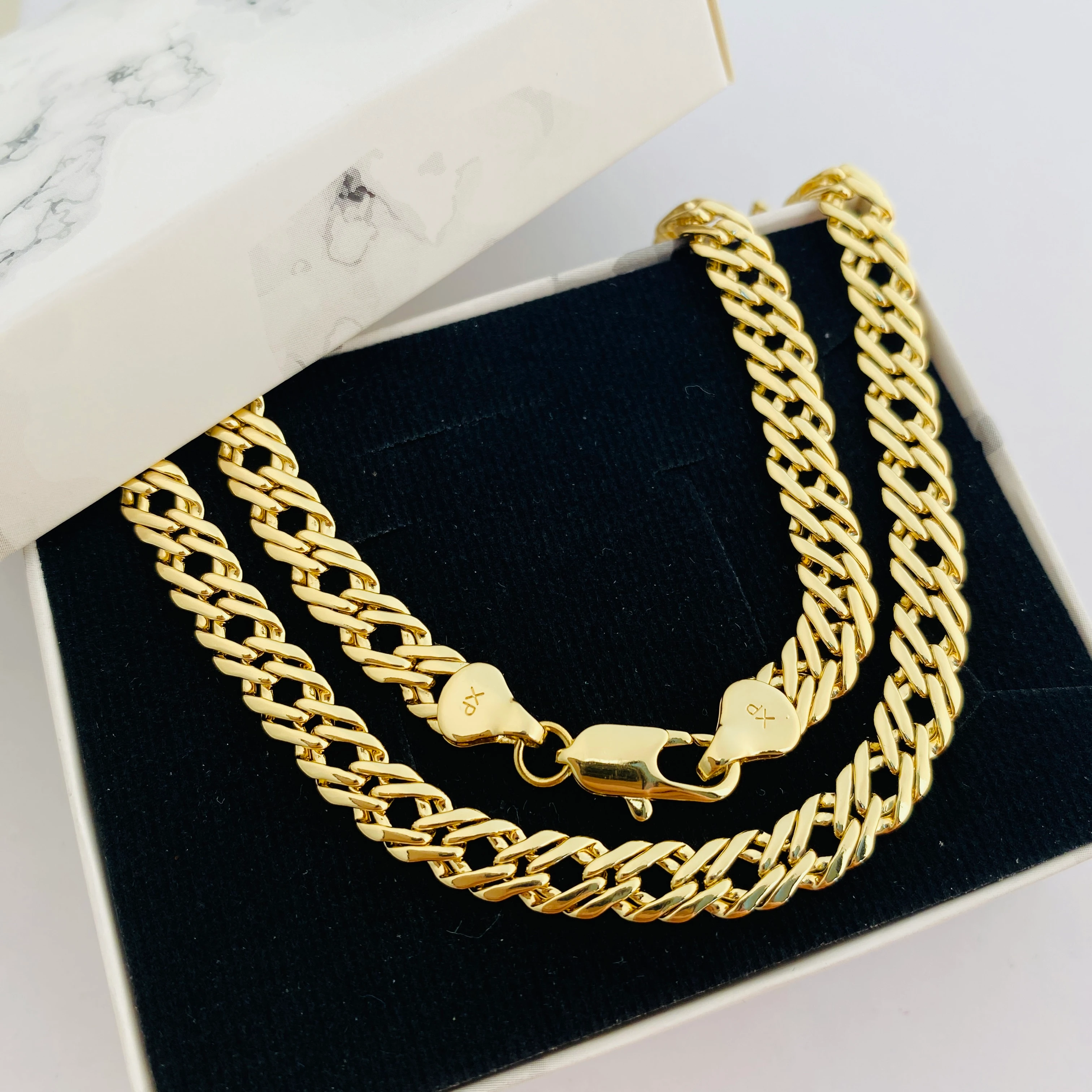 Kadın Zincir Kolye Vintage Kolye Kararmaz Xuping Vip Seri 14 Ayar Gold 60cm