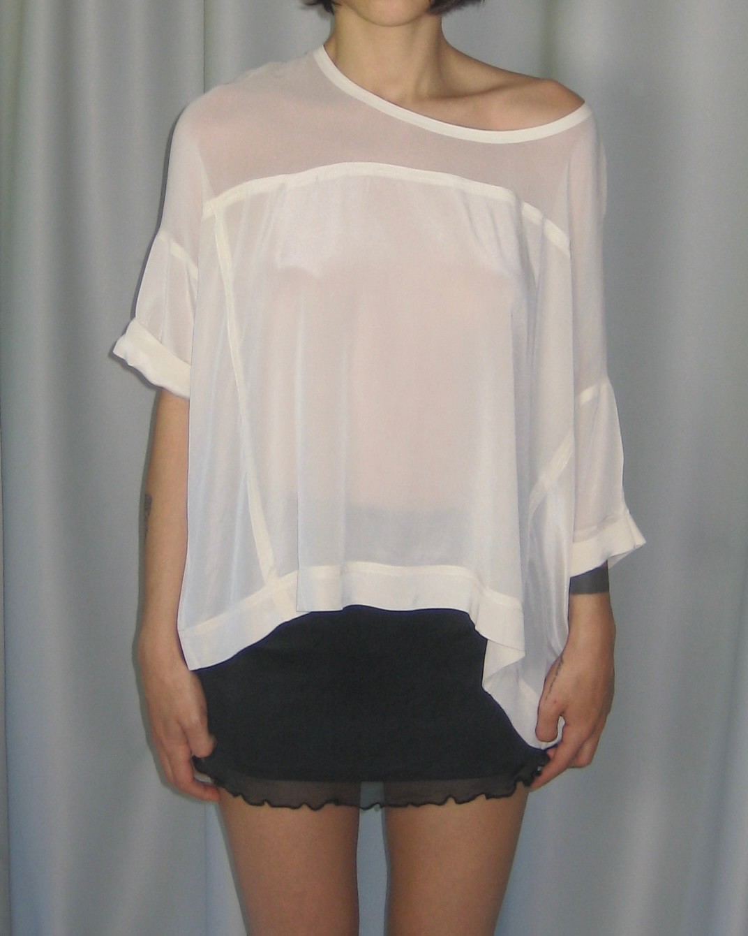 DKNY Silk Blend Blouse