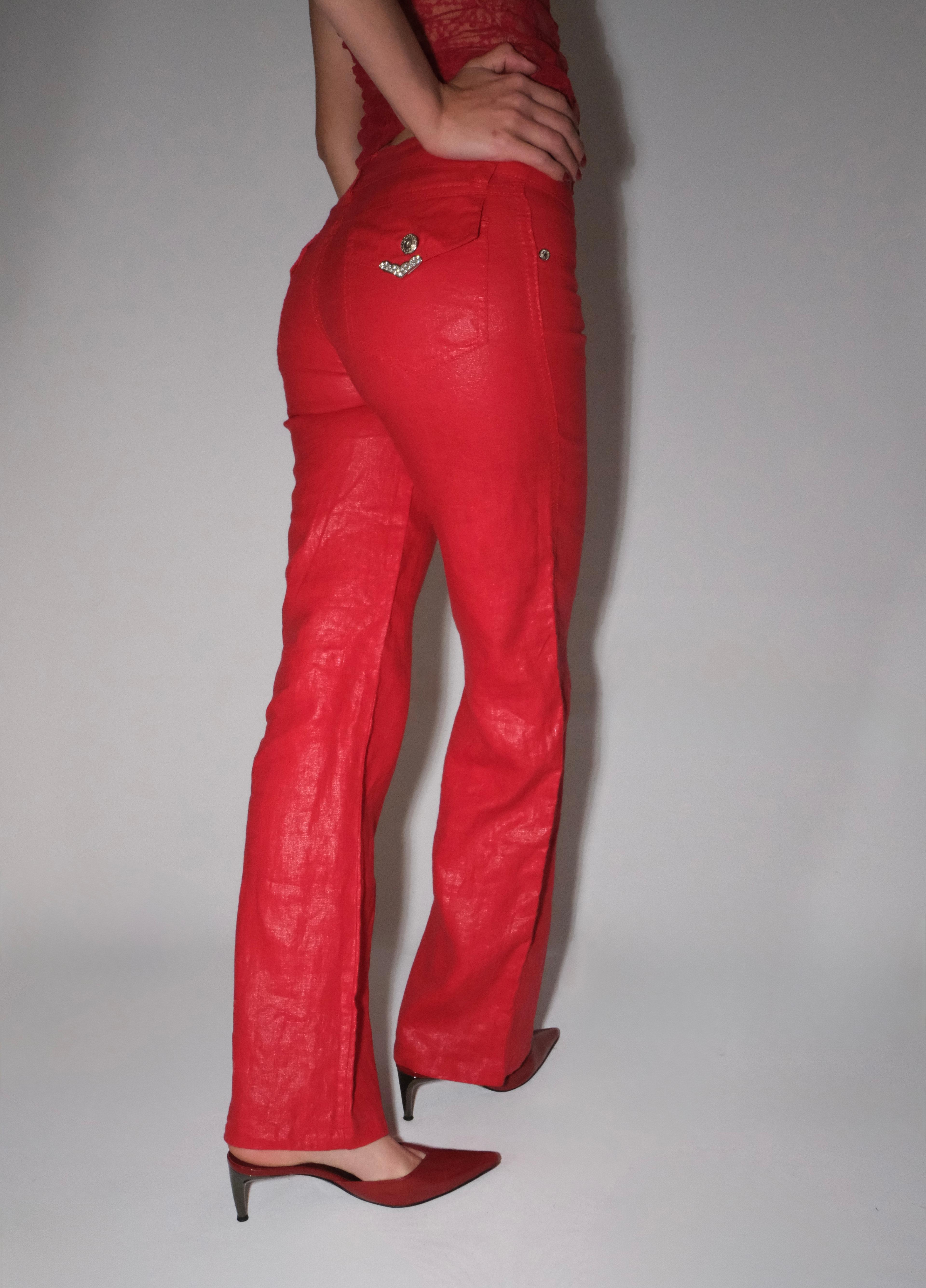 Victoria Beckham Linen Pants