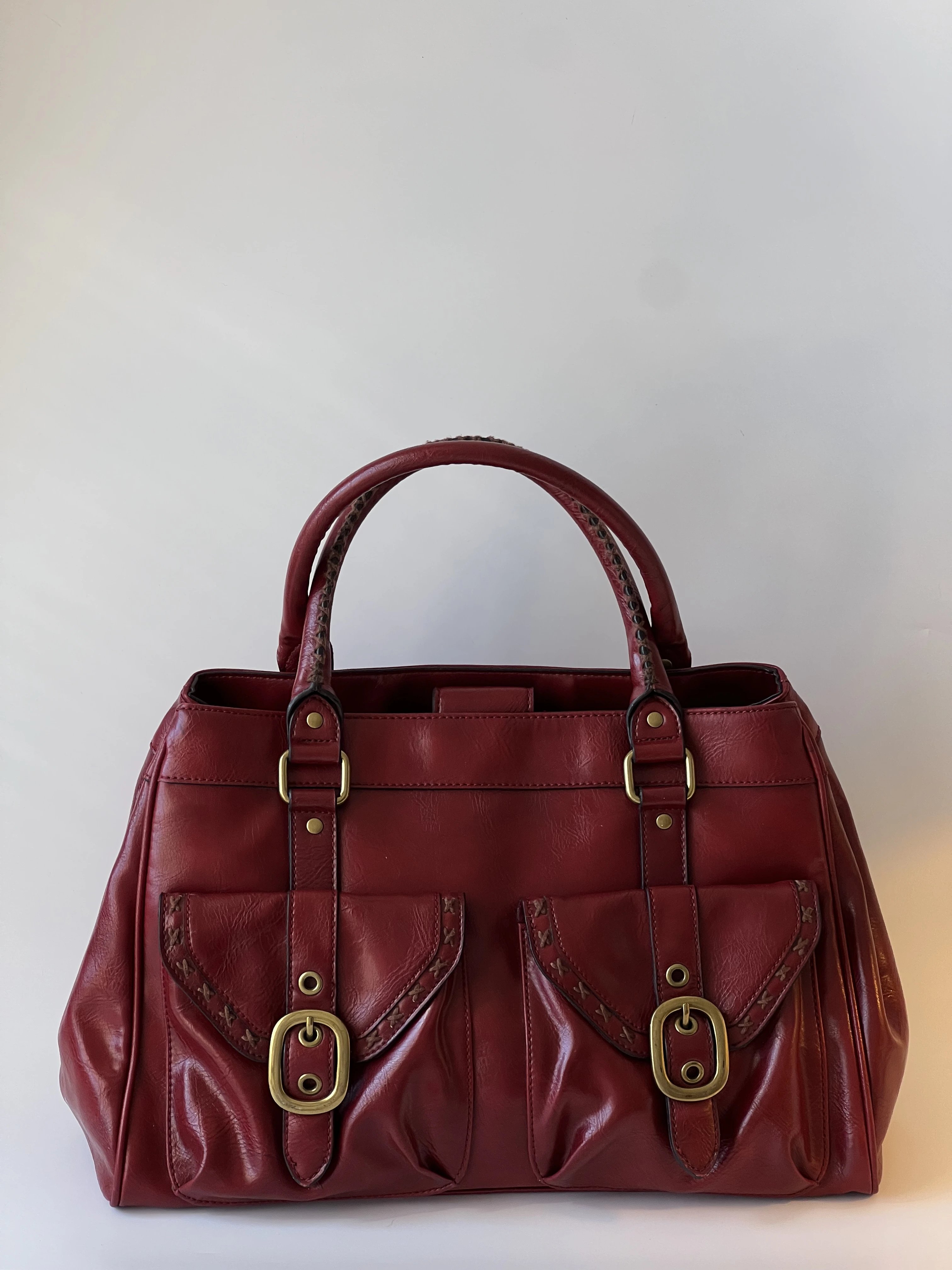 Vintage Red Handbag