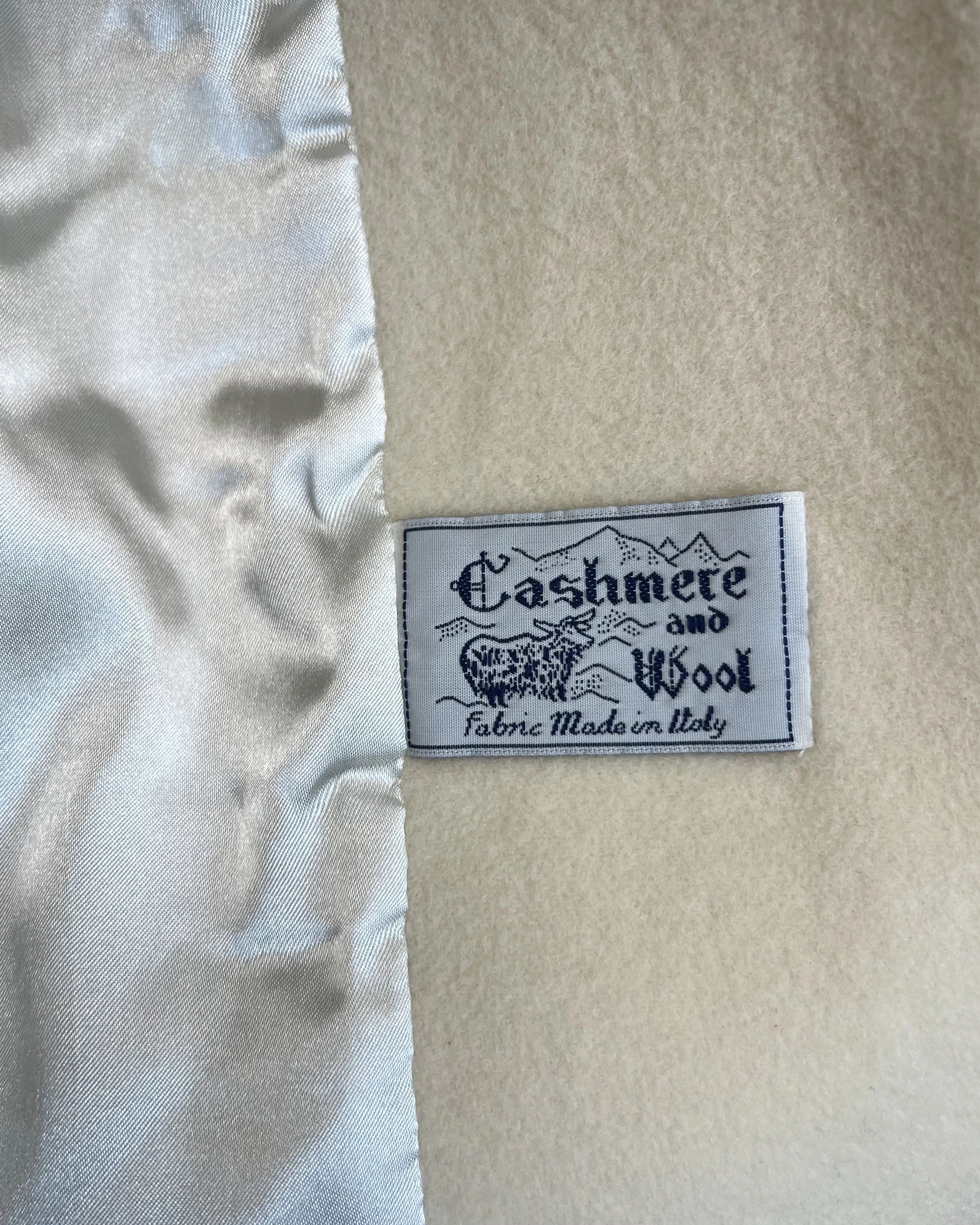 Cashmere Cream Coat