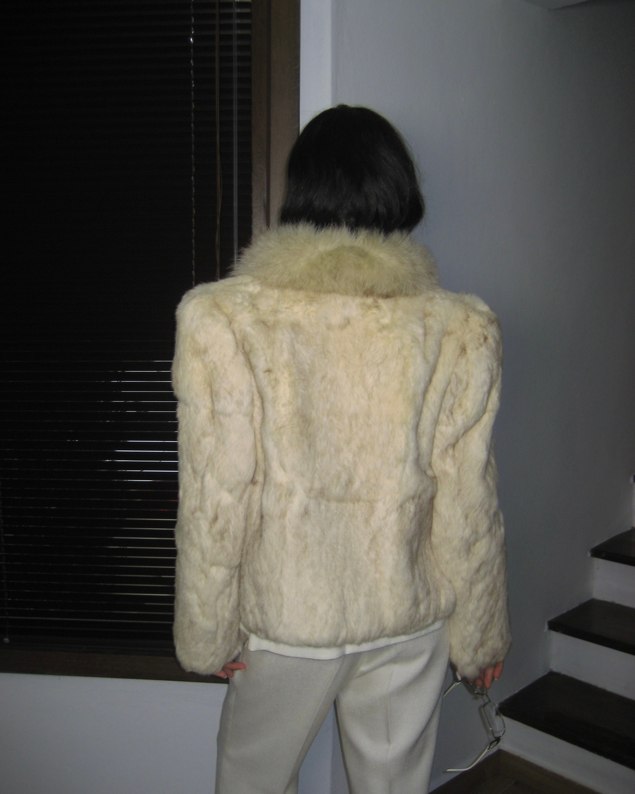 Vintage Rabbit Fur Coat