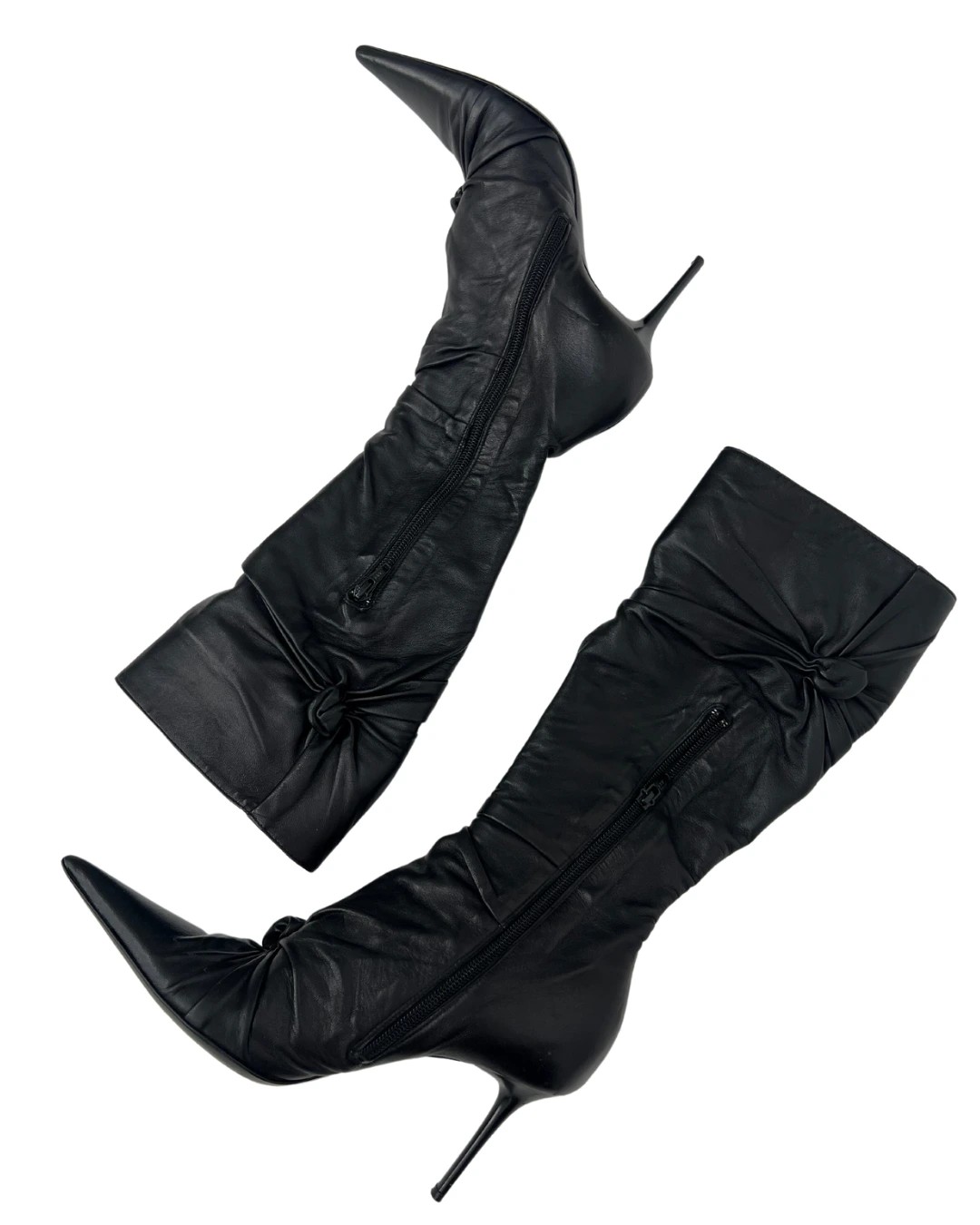 Les Tropeziennes Drawstring Black Boots