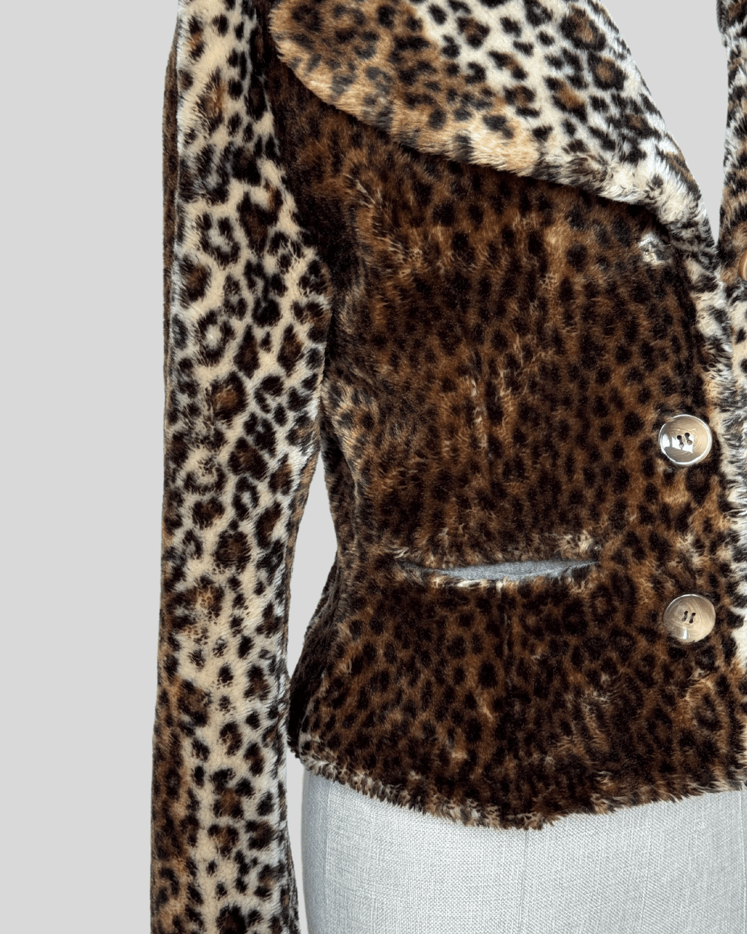 Leopard Short Jacket