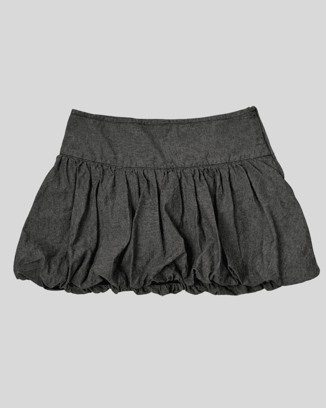 Gray Balloon Skirt