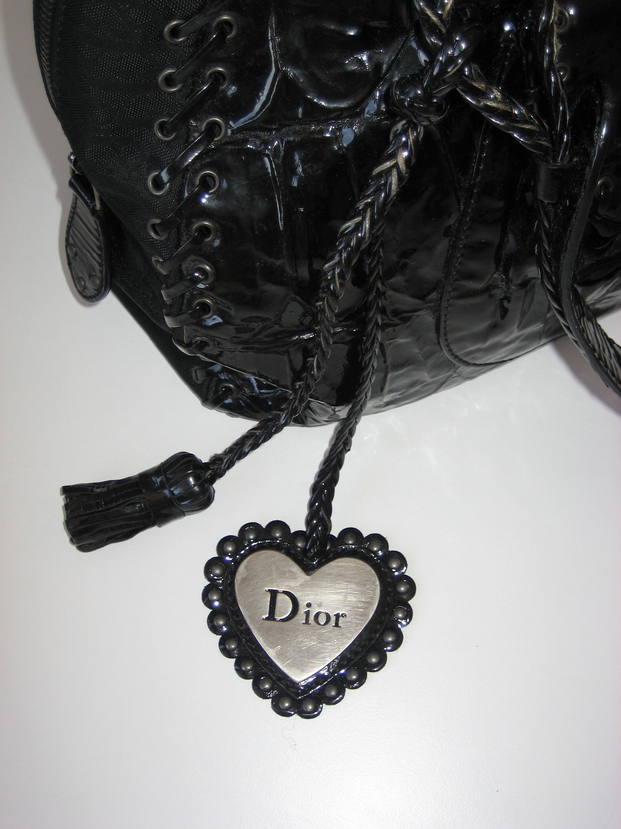 Christian Dior Black Tote Bag