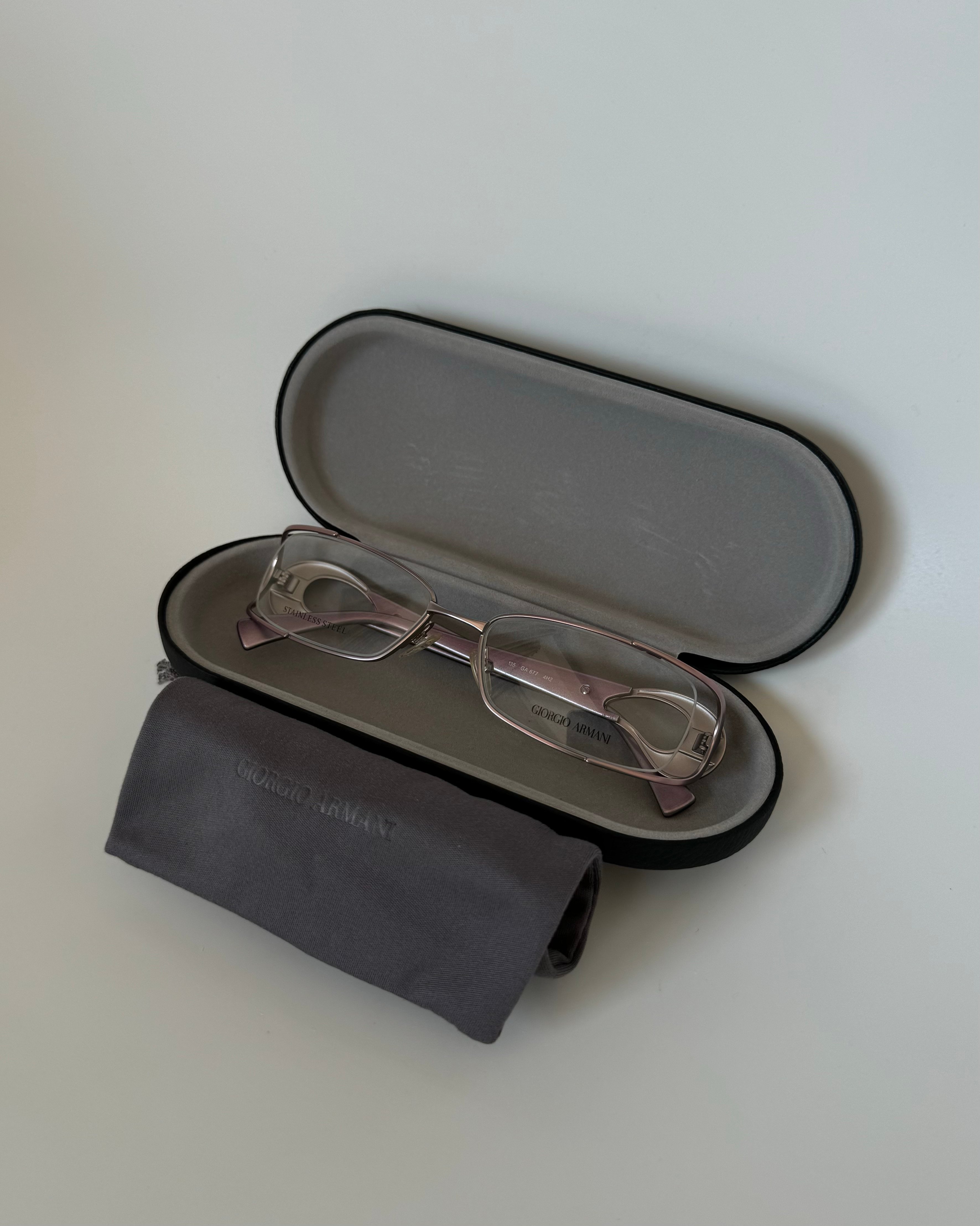 Giorgio Armani Lilac Vintage Glasses