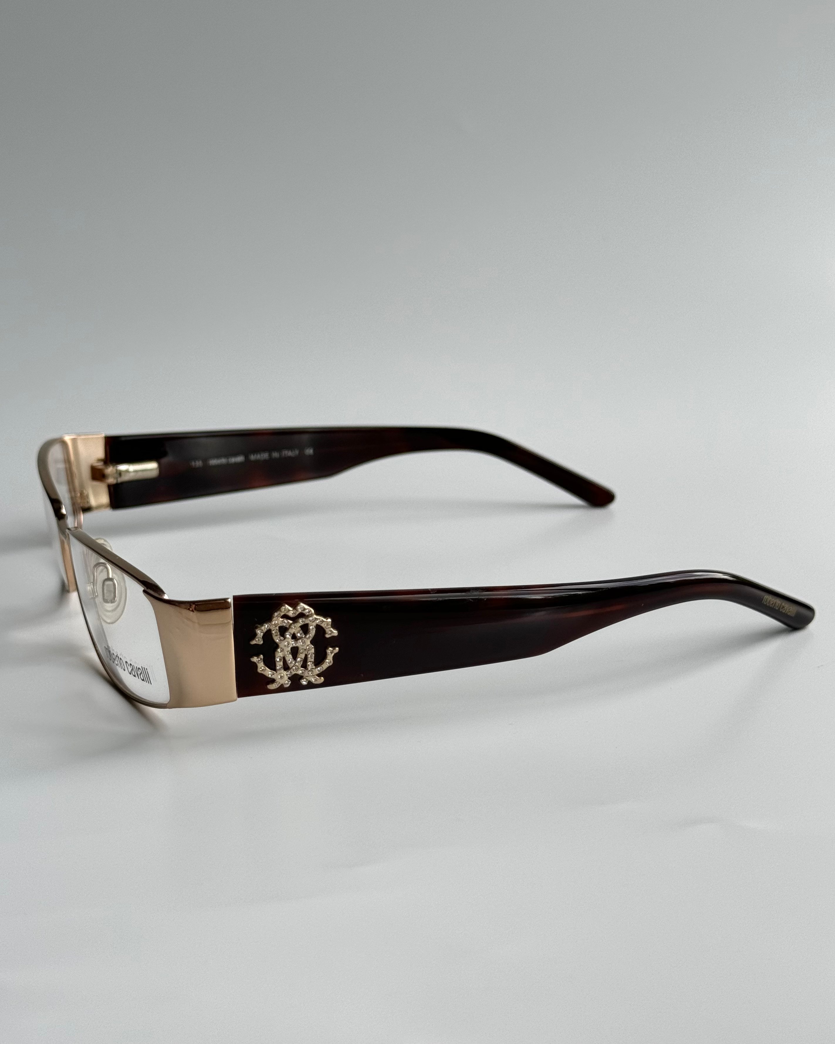 Roberto Cavalli Gold Vintage Glasses