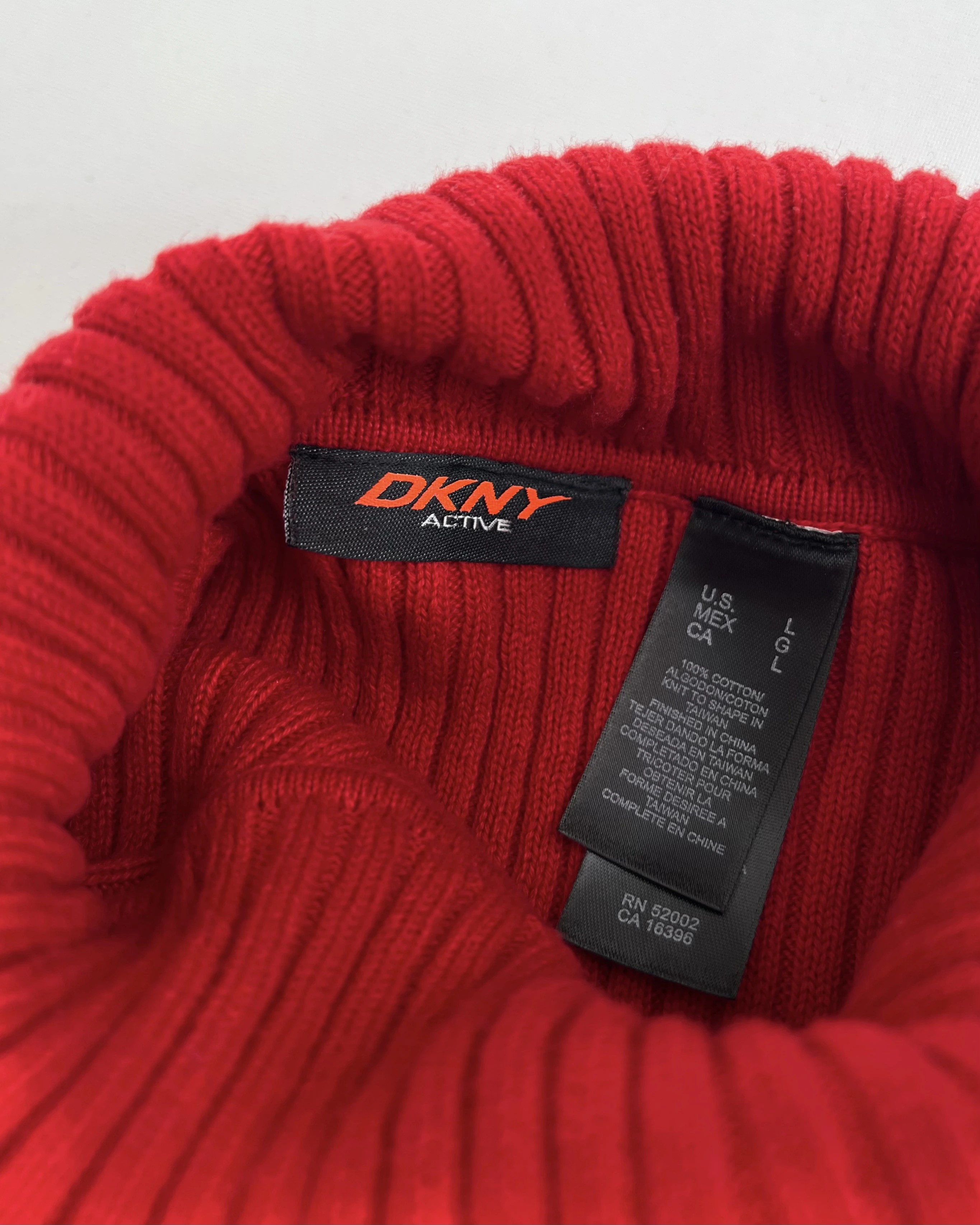 DKNY Red Sweater