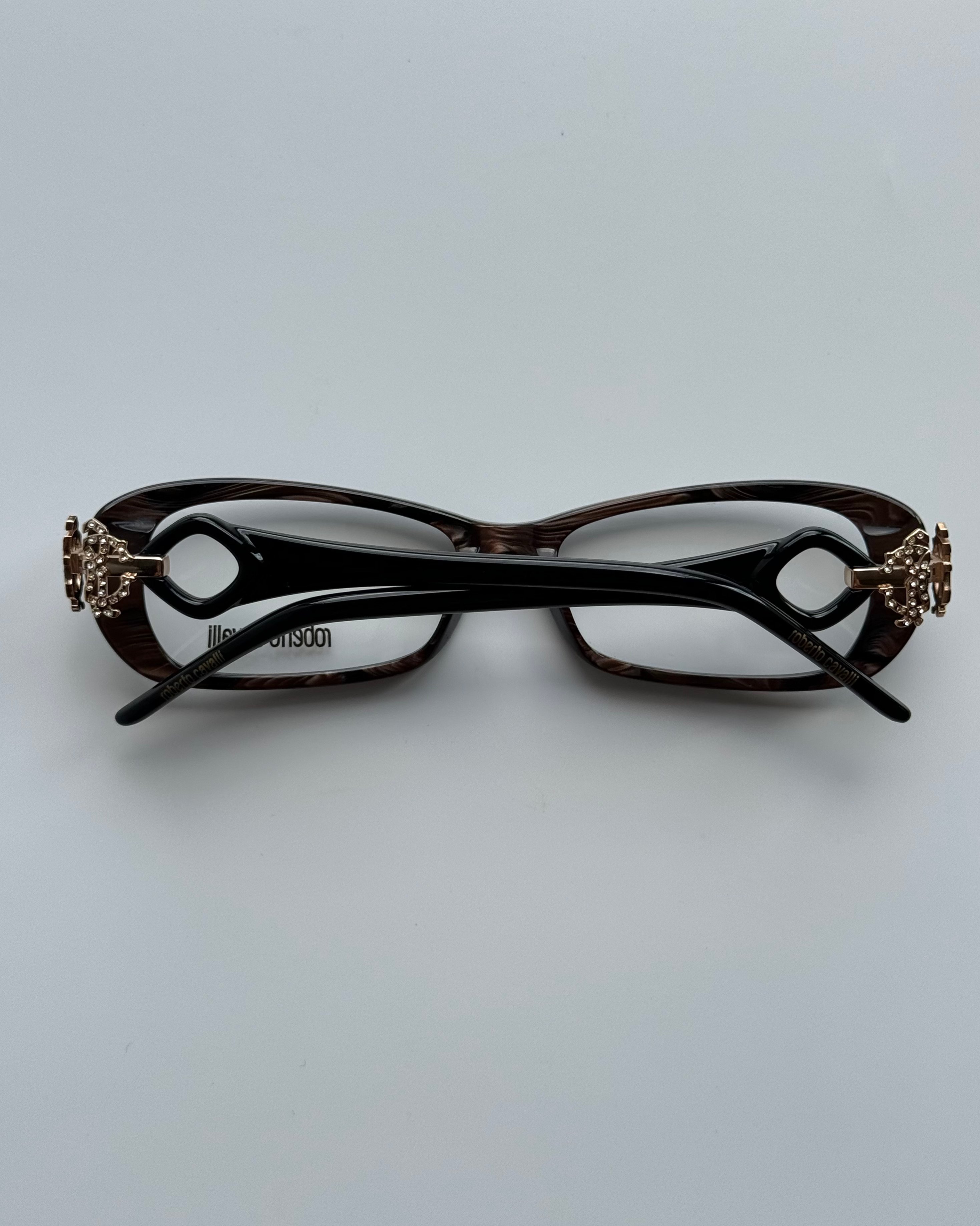 Roberto Cavalli Black Vintage Glasses