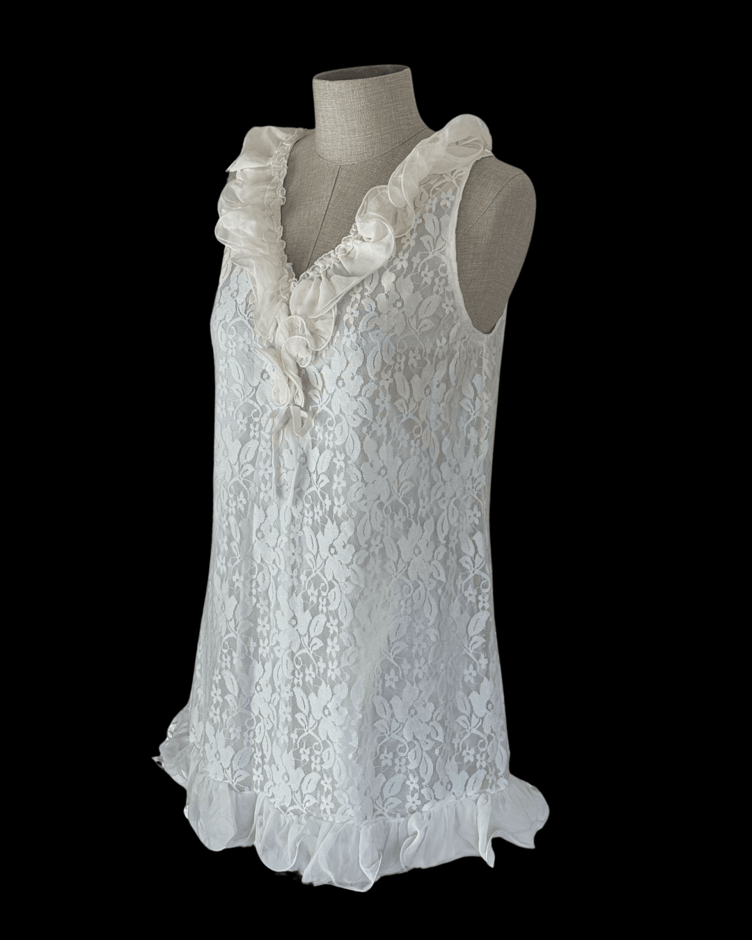 Ecru Lace Dress