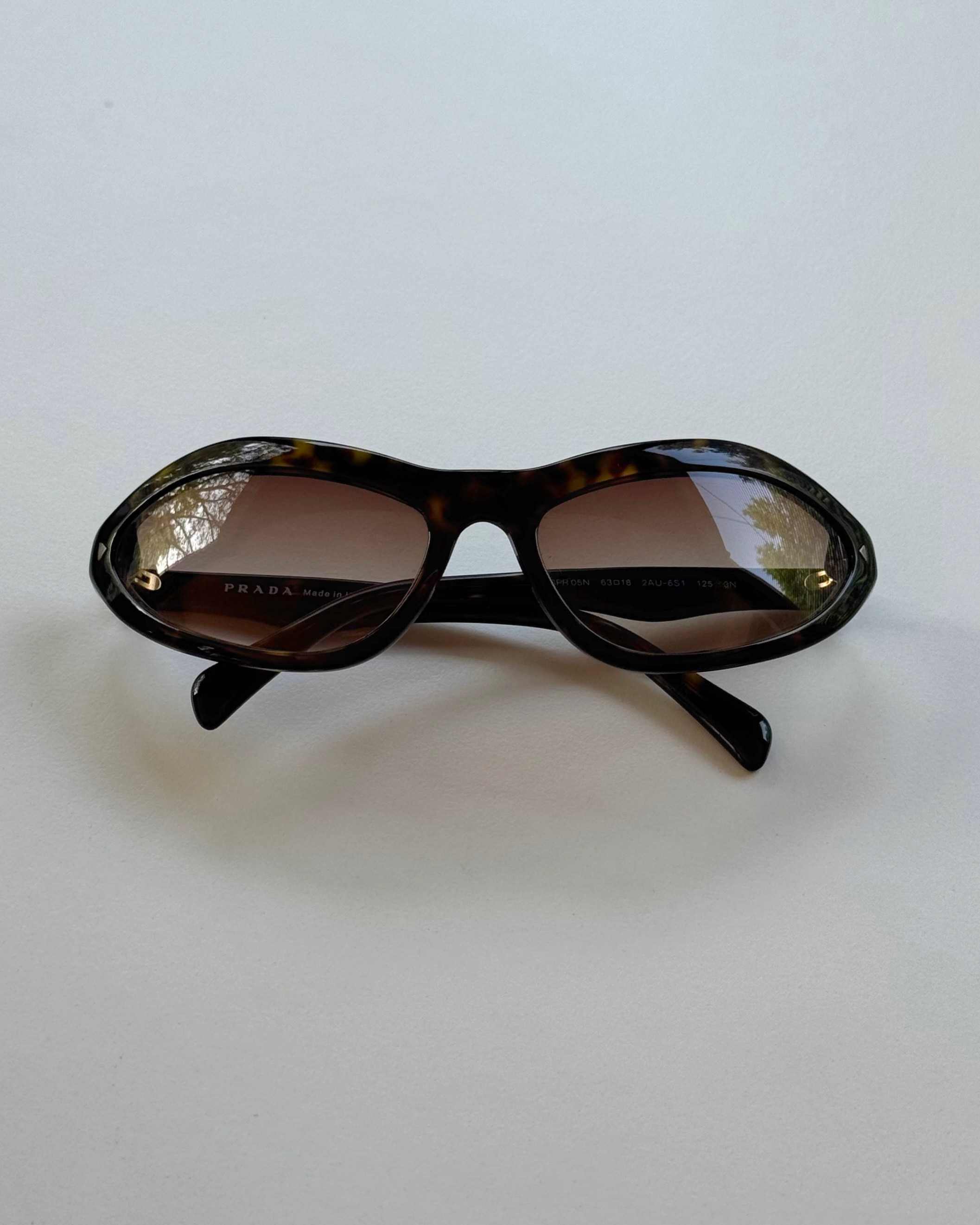 Prada Tortoise Vintage Sunglasses