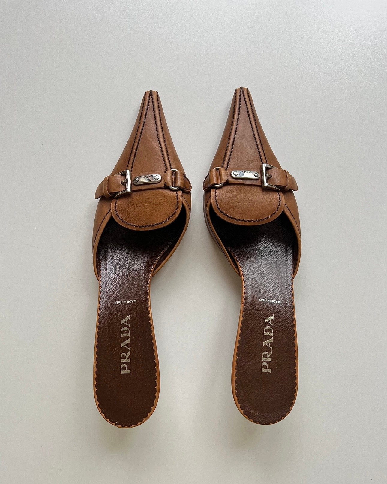 Vintage Prada Kitten Heels