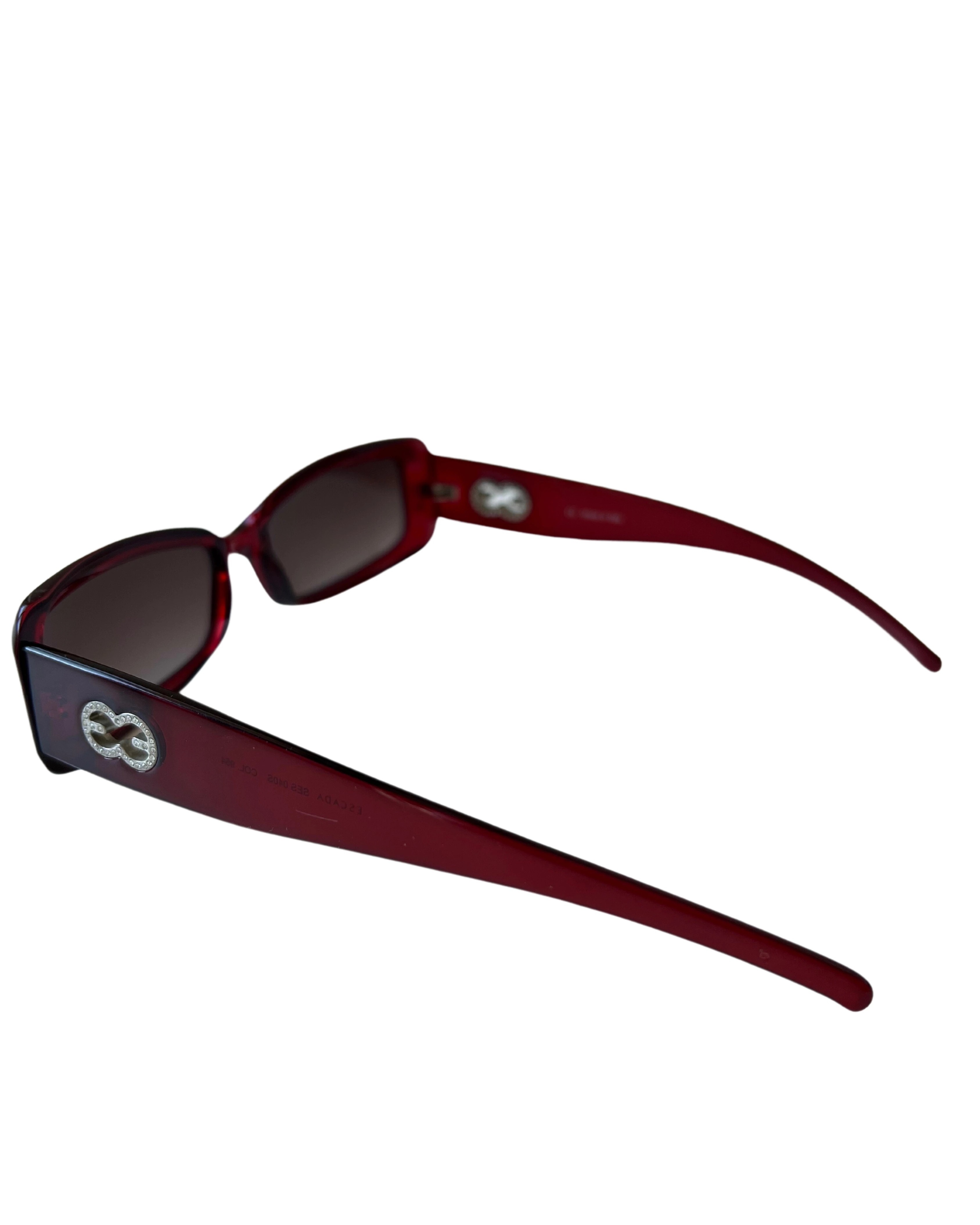 Escada Red Frame Sunglasses