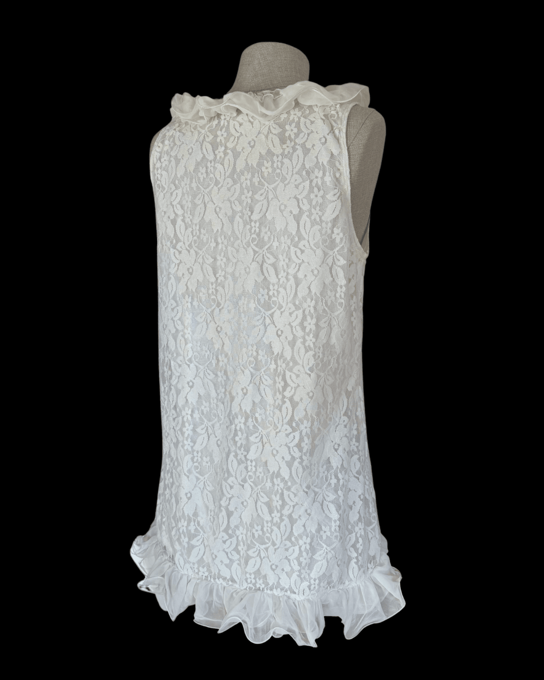 Ecru Lace Dress