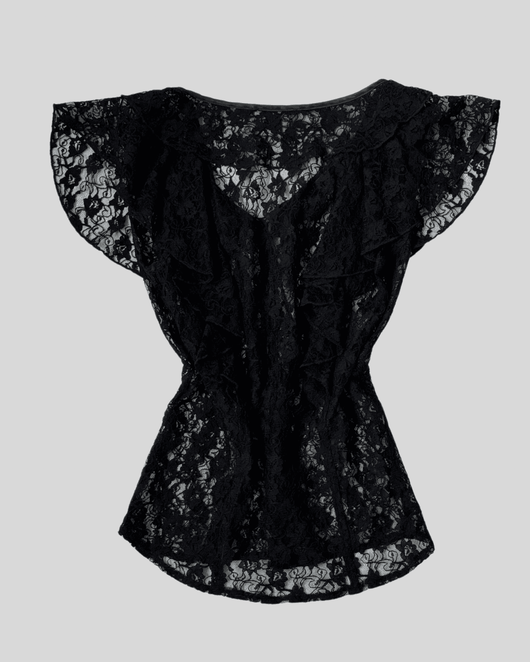 Lace Half Sleeve Shirt