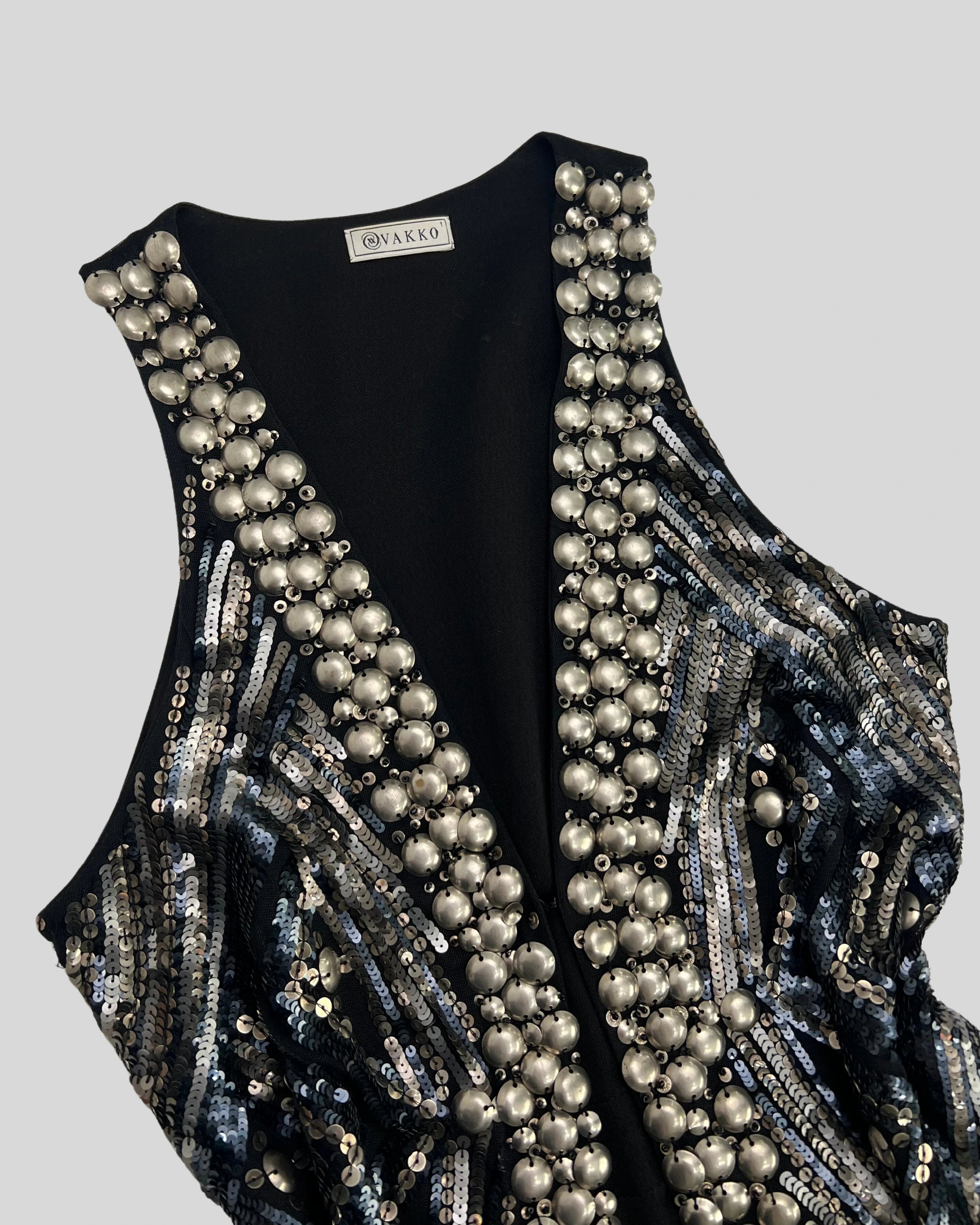 Sequin Detailed Vest