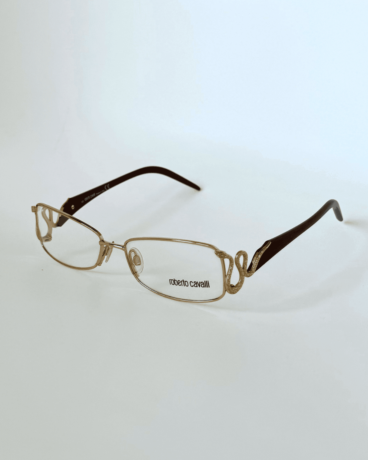 Roberto Cavalli Gold Vintage Glasses