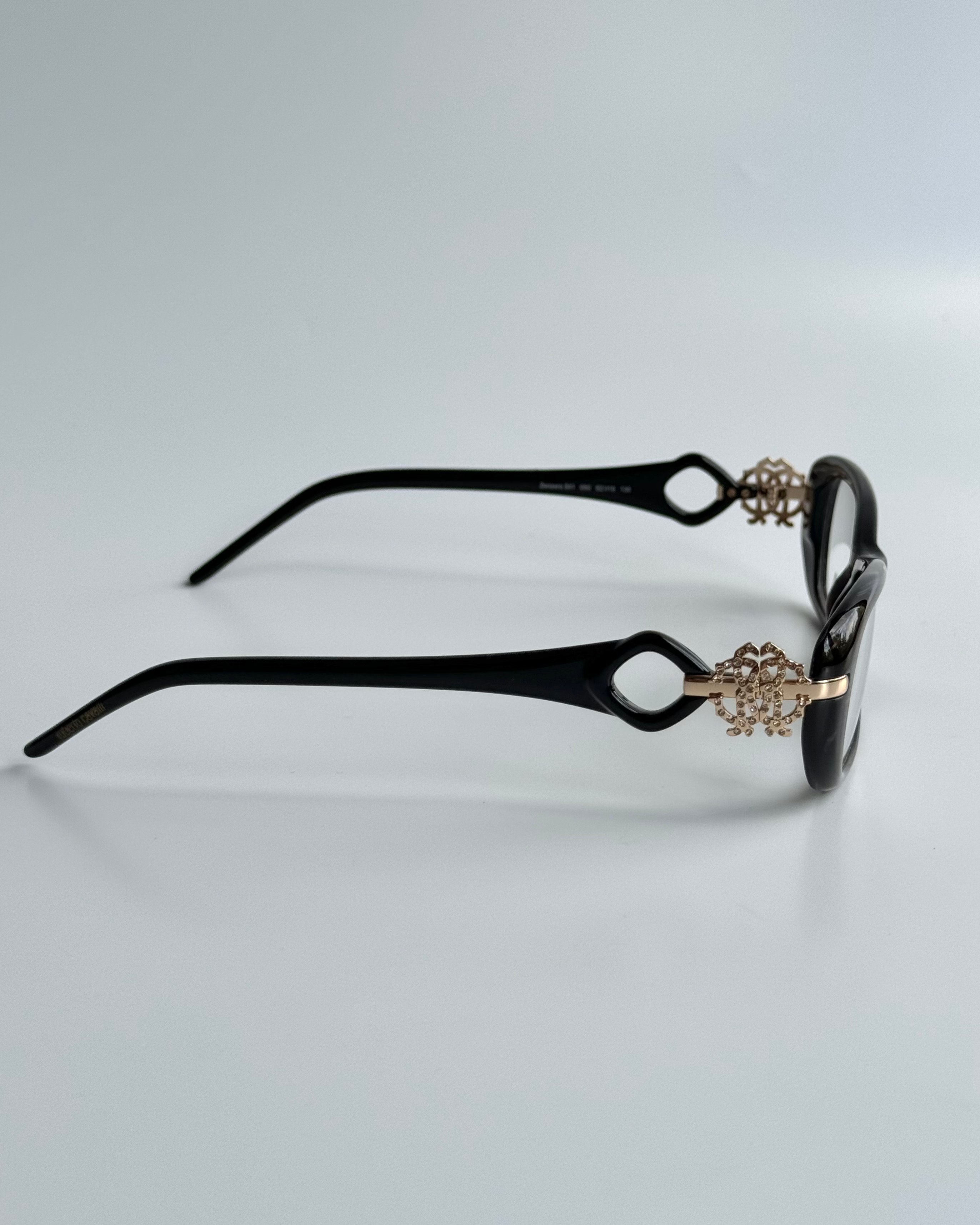 Roberto Cavalli Black Vintage Glasses