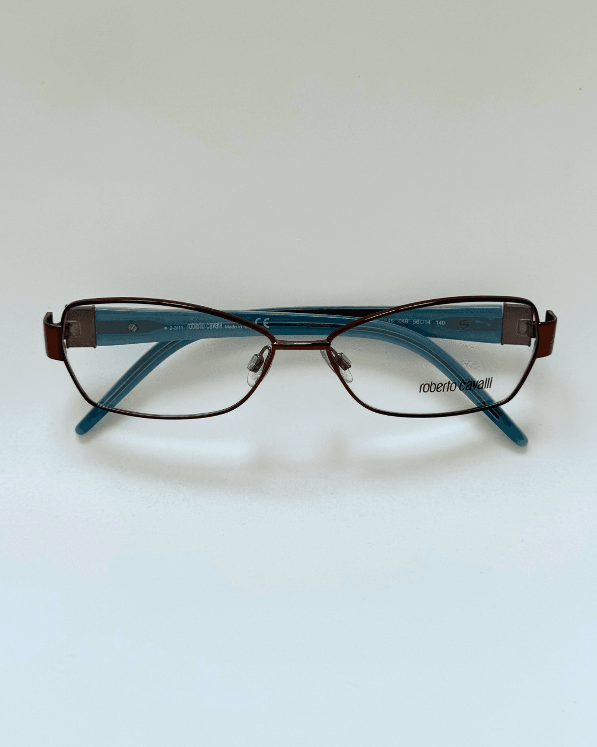 Roberto Cavalli Brown-Blue Vintage Glasses