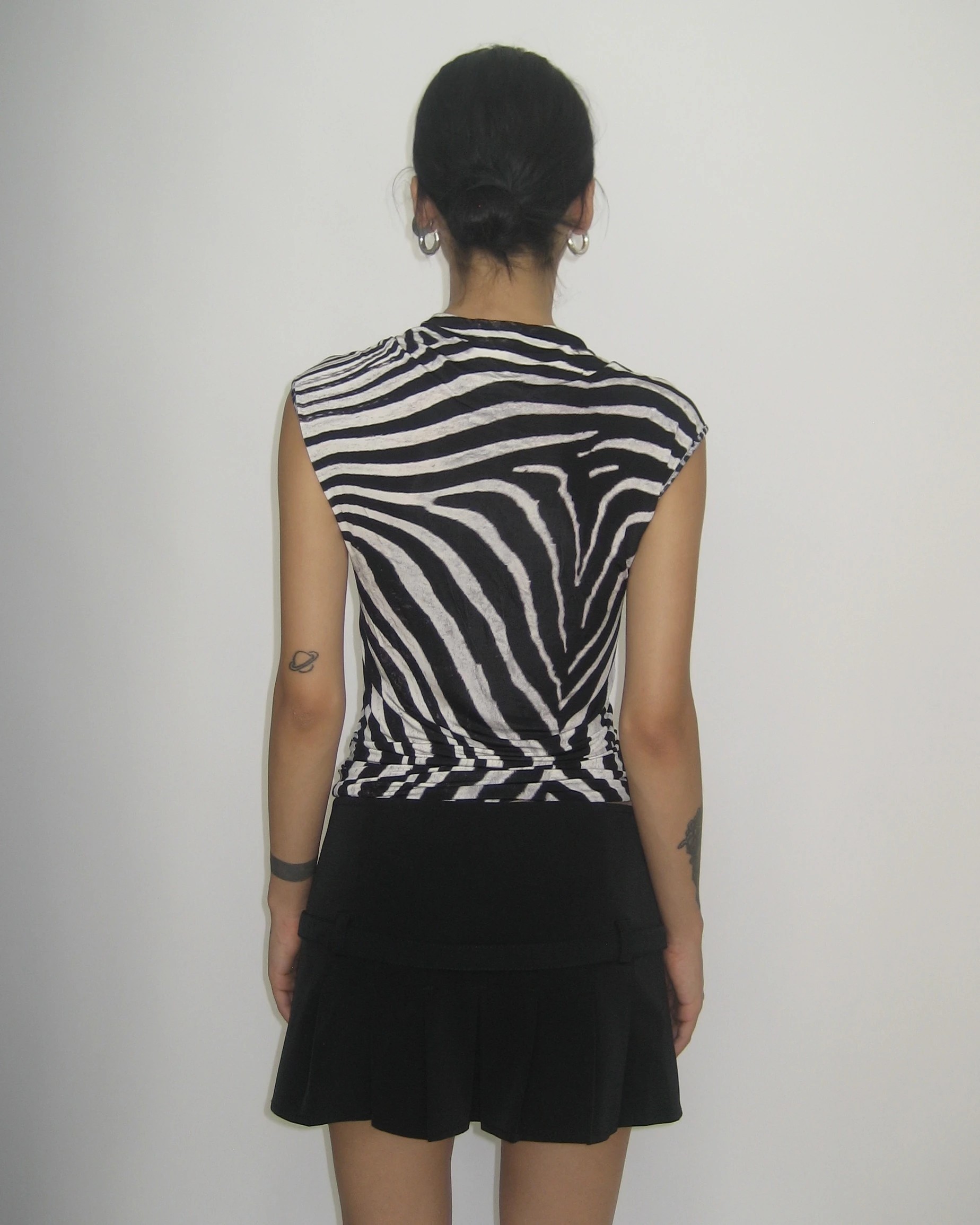 Zebra Print Roberto Cavalli Blouse