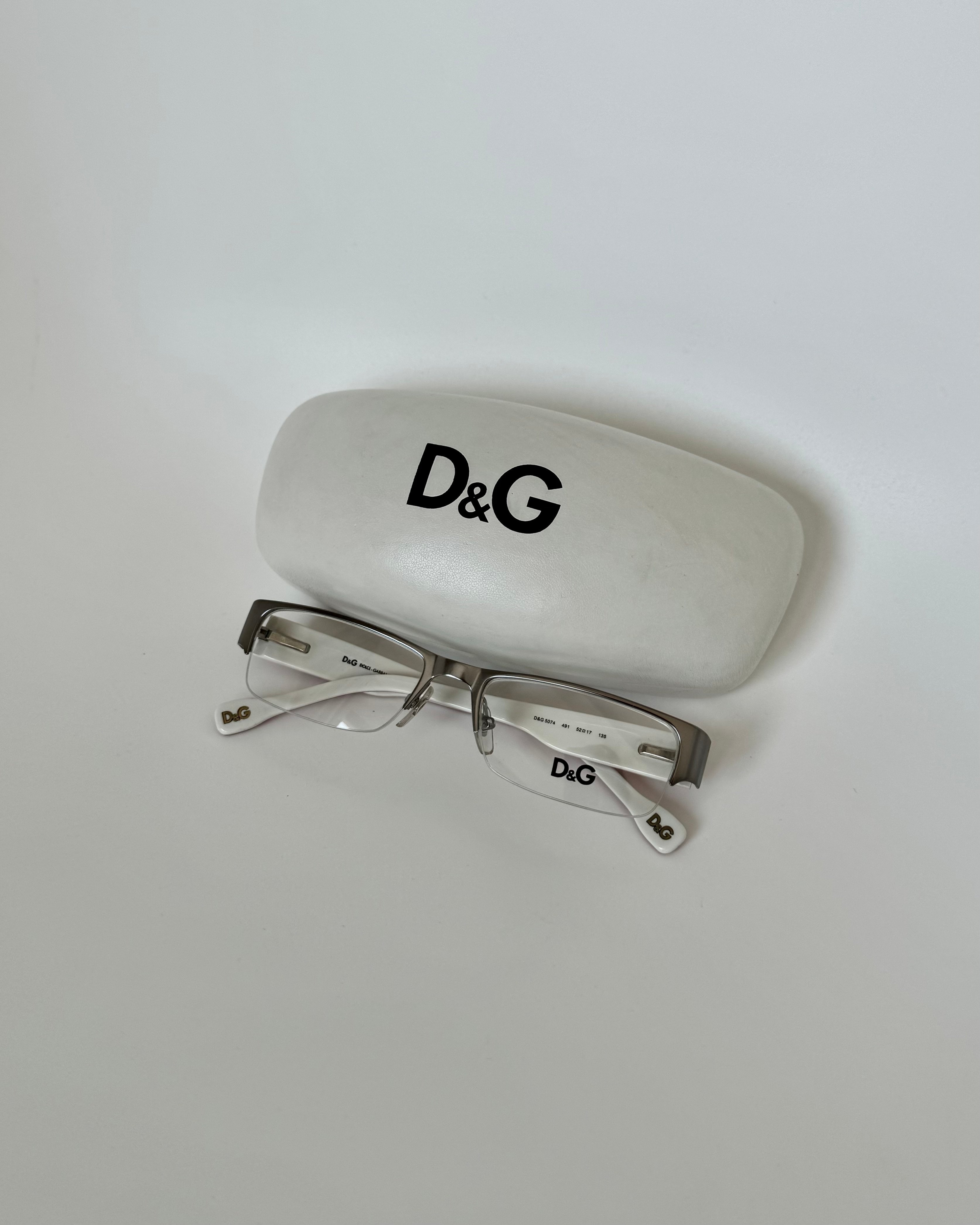 Dolce&Gabbana Red Vintage Glasses