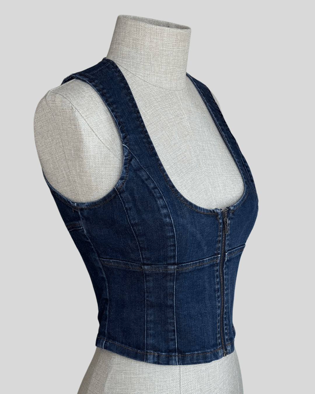 Denim Bustier