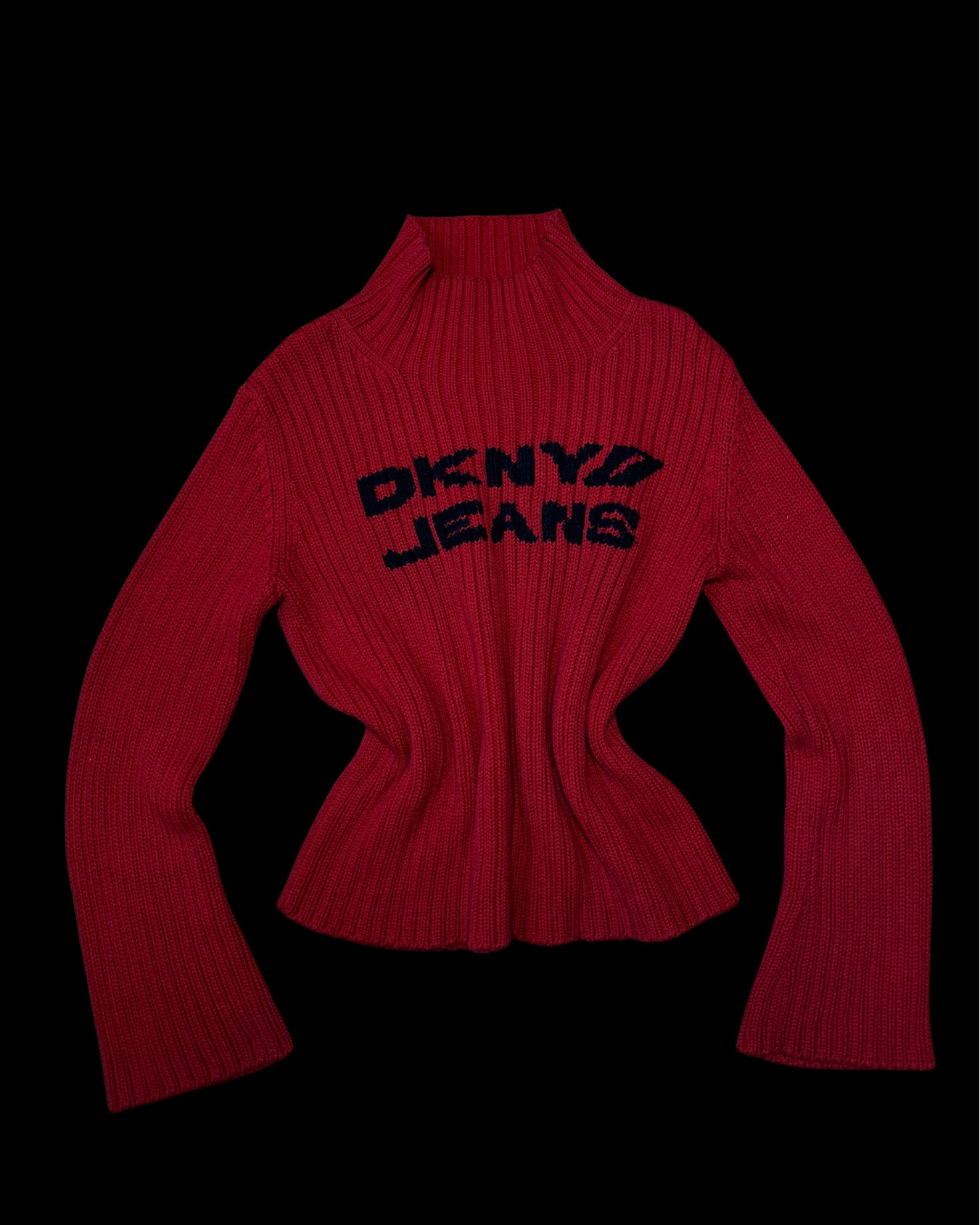 DKNY Red Pullover