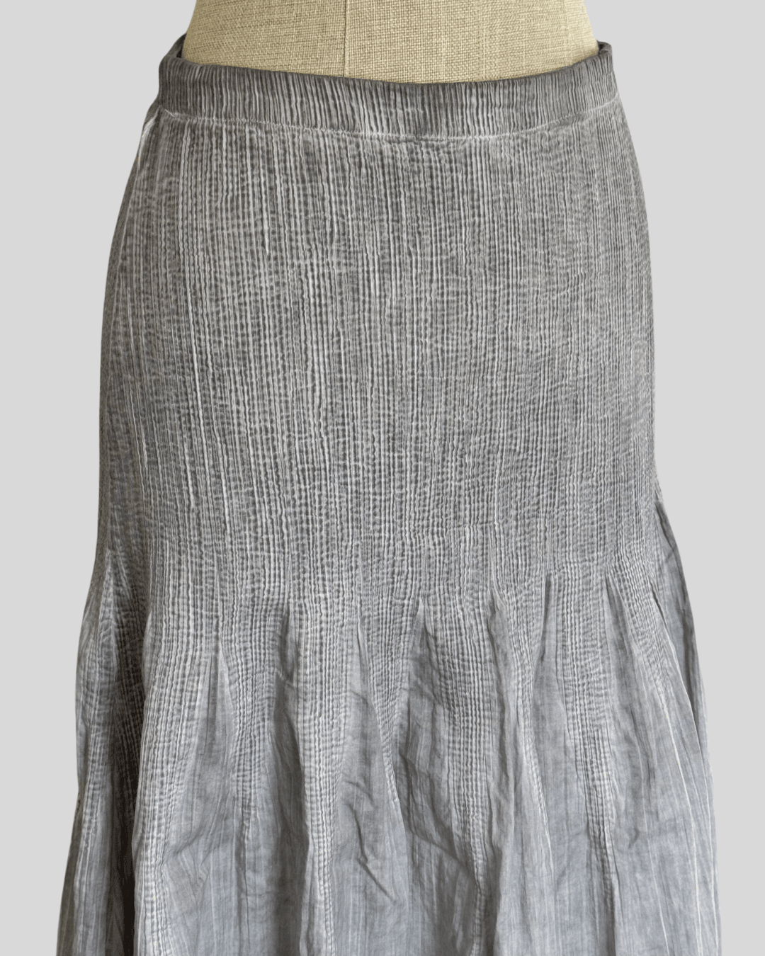 Gray Long Skirt