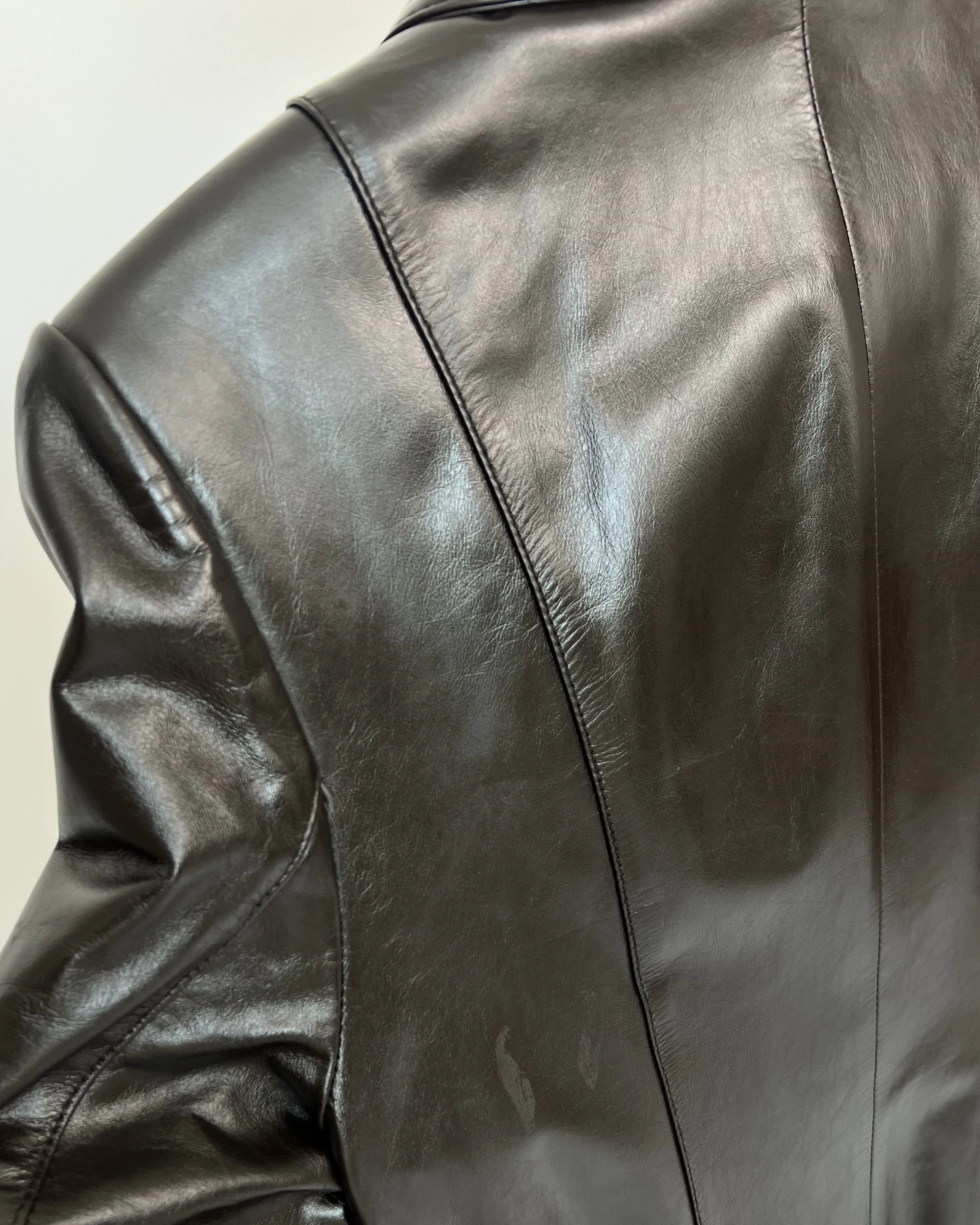 Long Leather Jacket