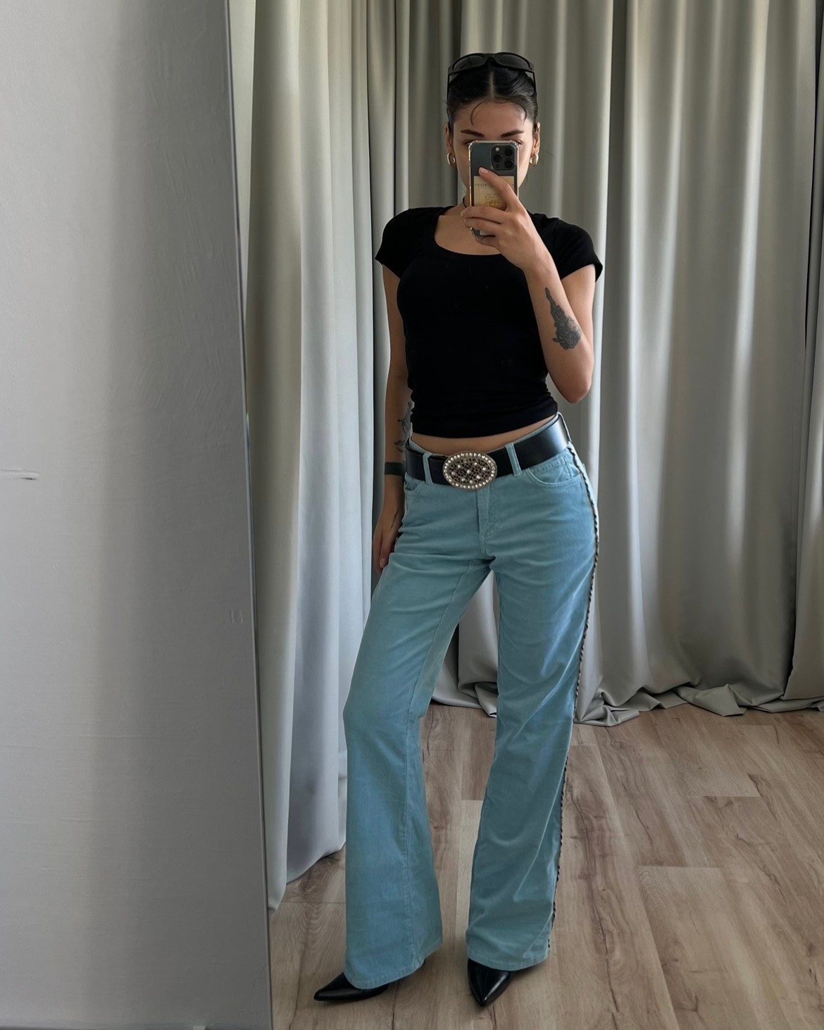 Burberry Vintage Velvet Trousers