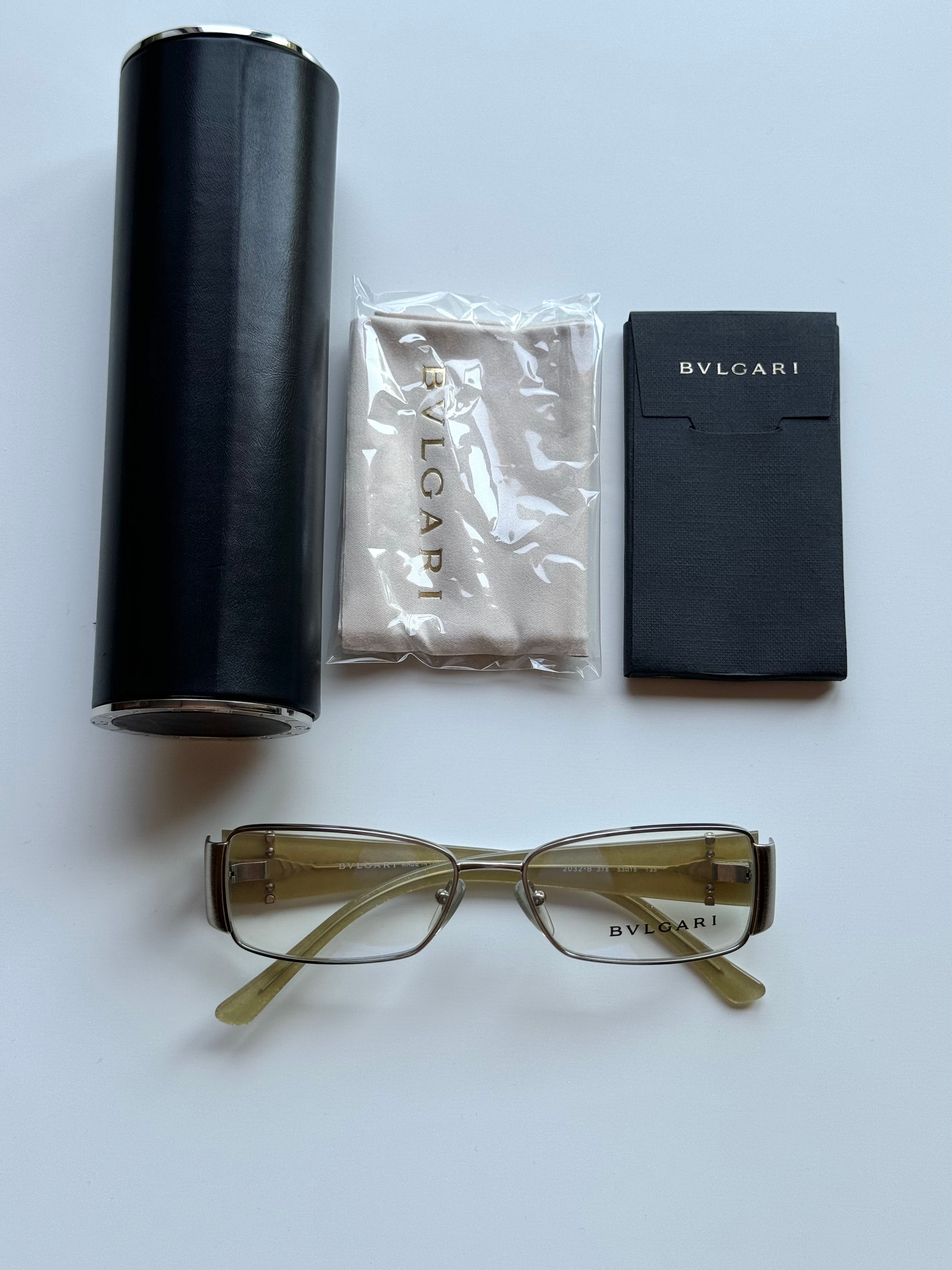 Bvlgari Vintage Glasses