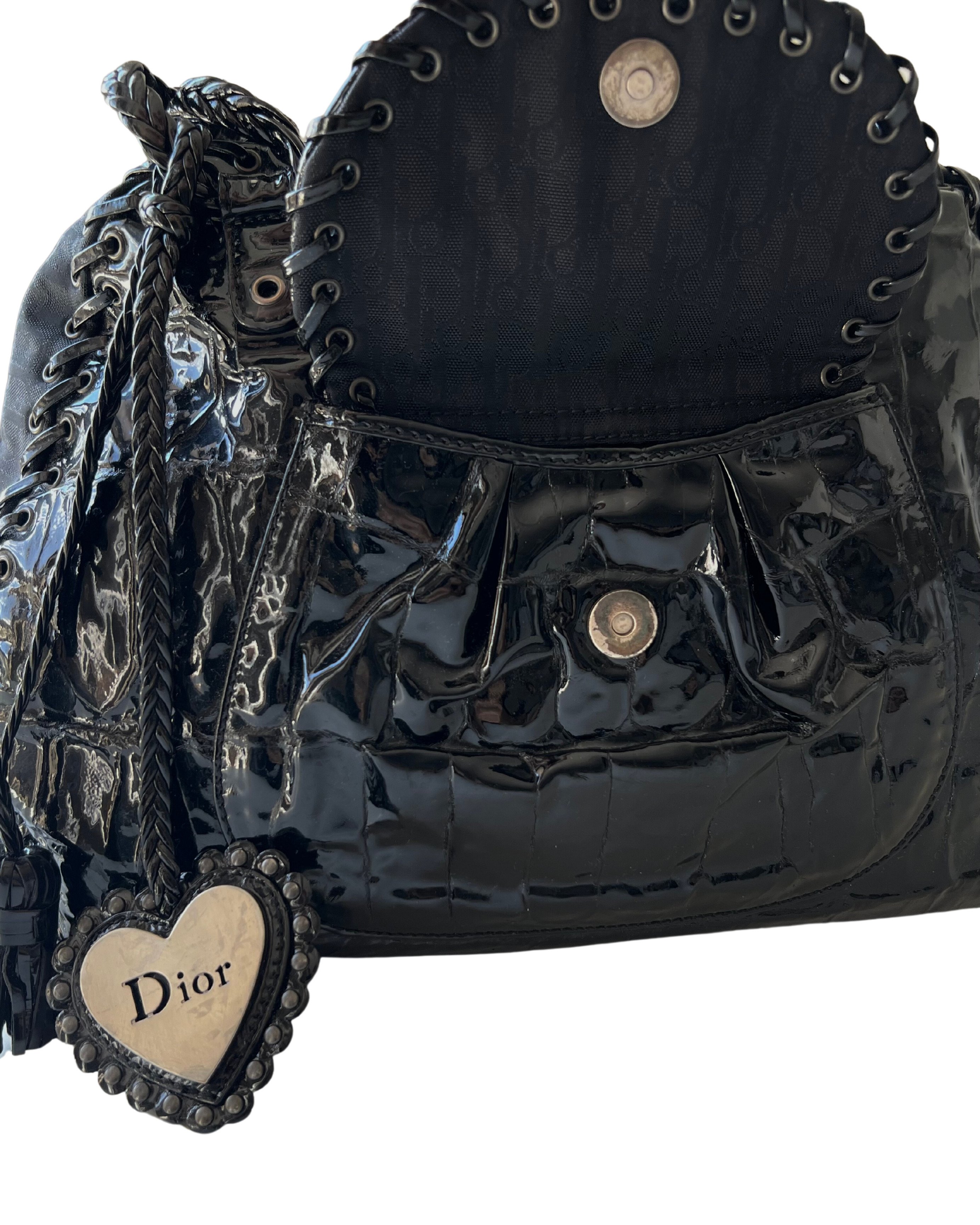 Christian Dior Black Tote Bag