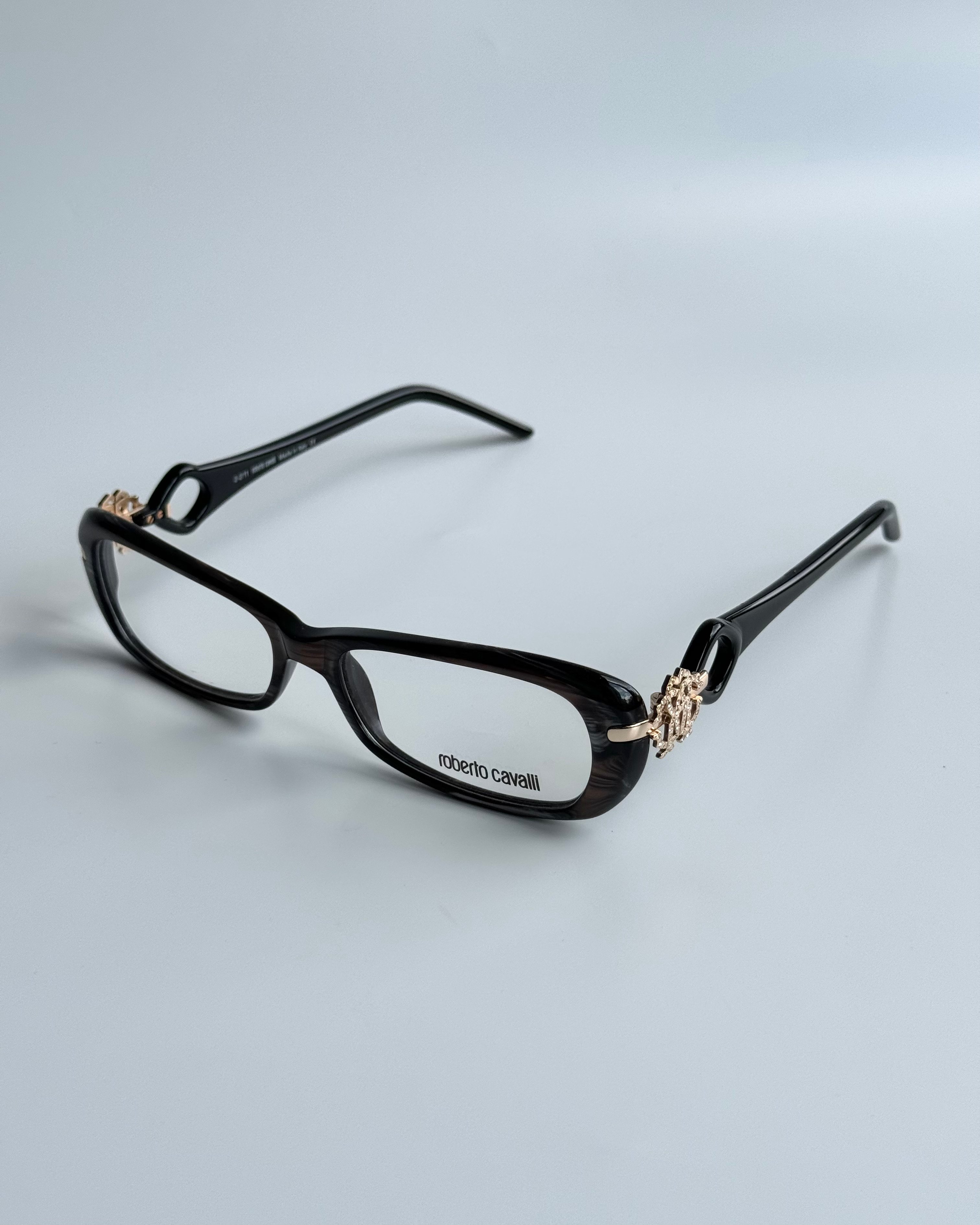 Roberto Cavalli Black Vintage Glasses