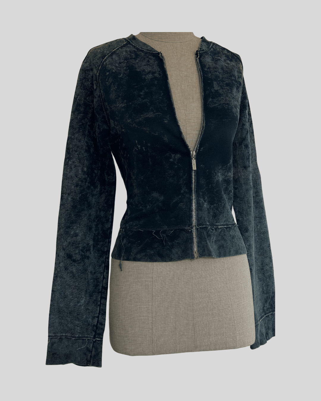 Diesel Cardigan with Wash Effect