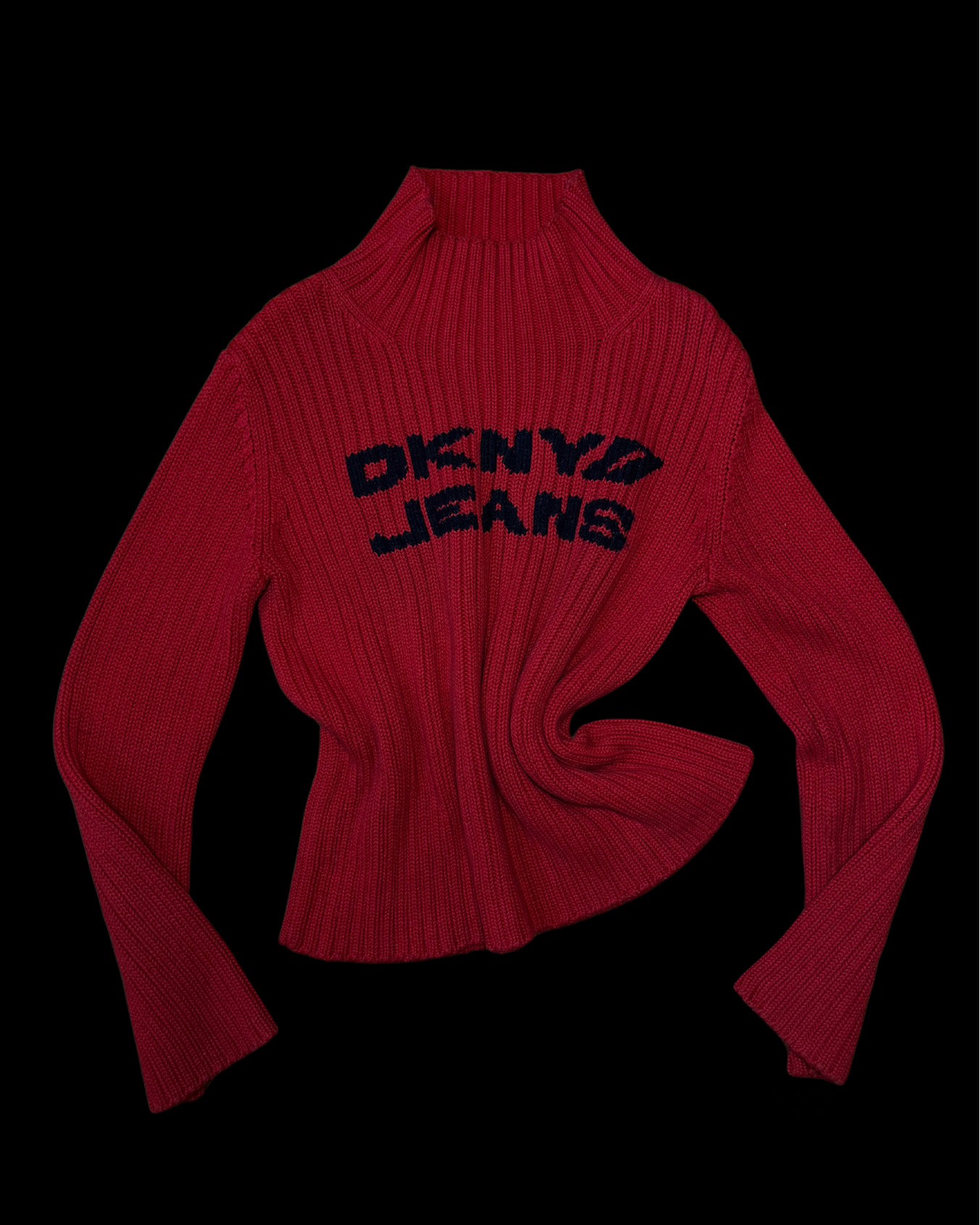 DKNY Red Pullover