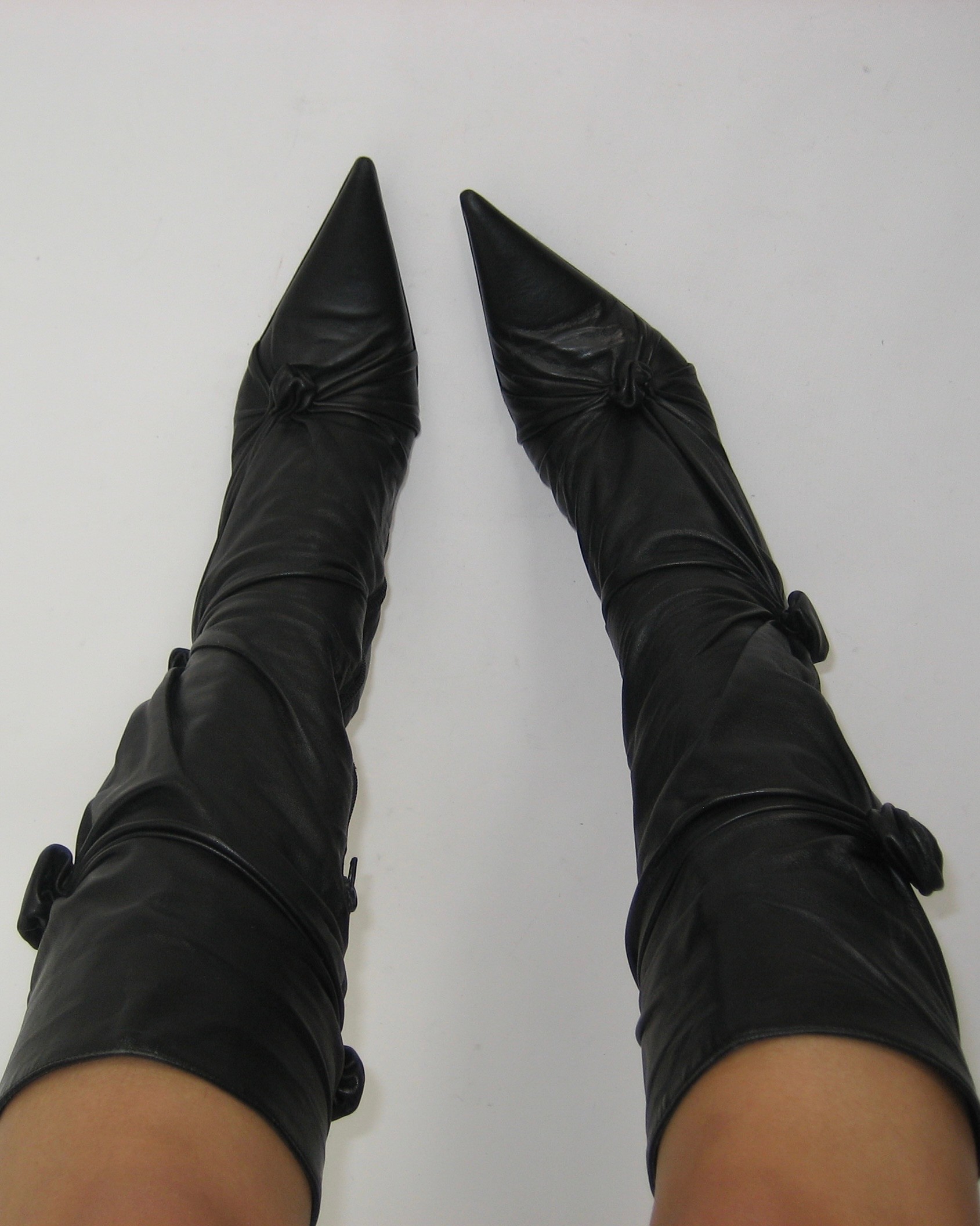 Les Tropeziennes Drawstring Black Boots