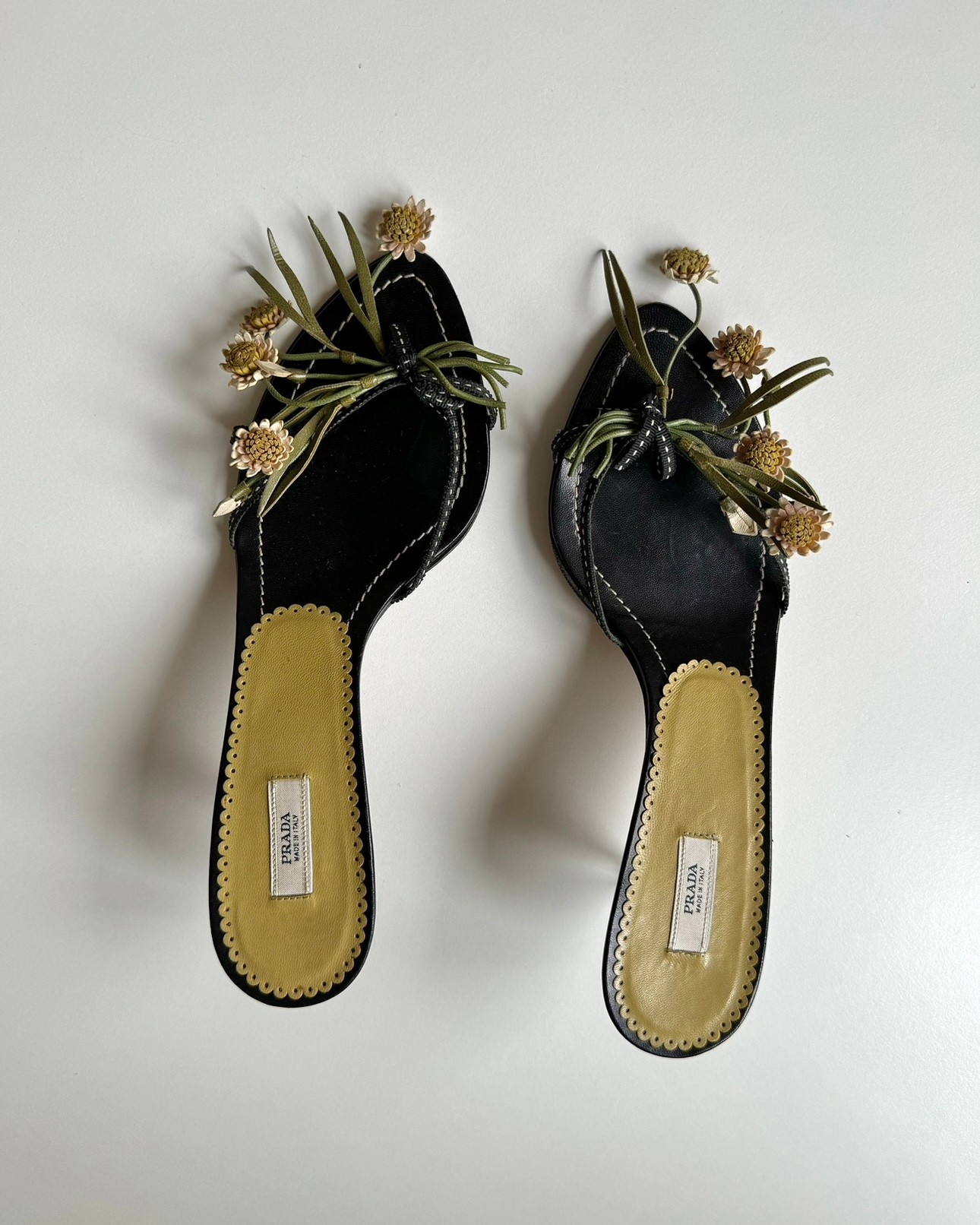 Prada Daisy Kitten Heels