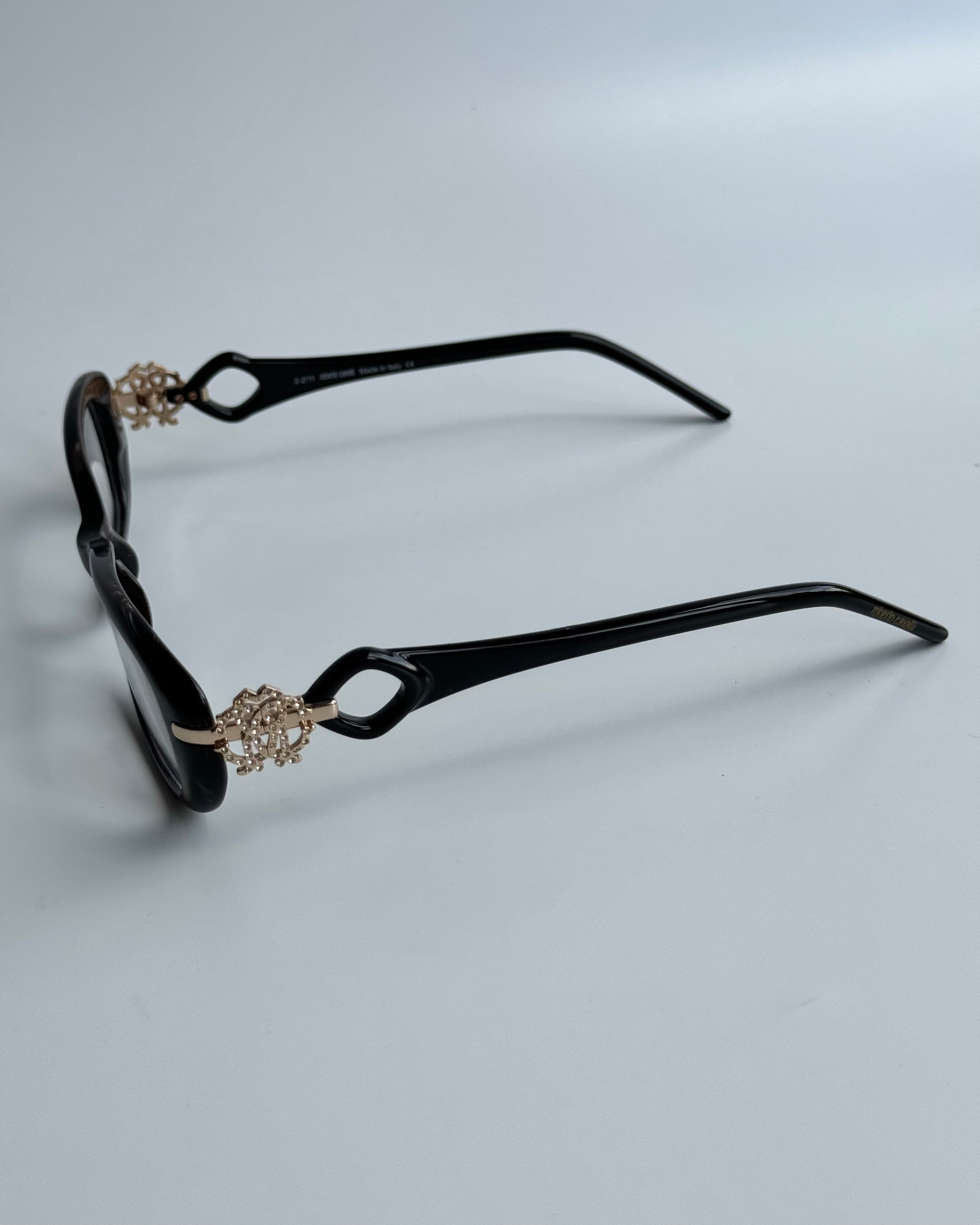 Roberto Cavalli Black Vintage Glasses