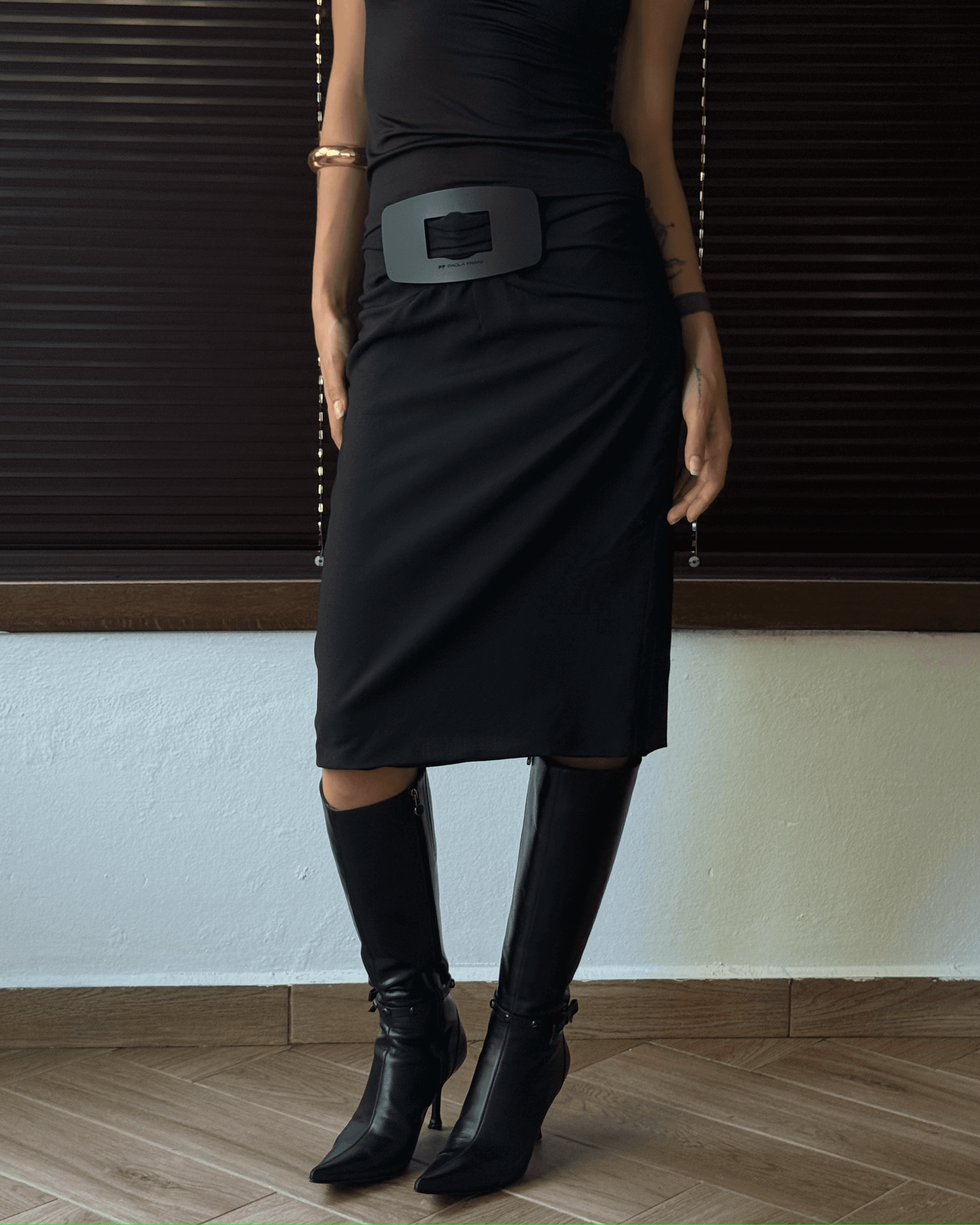 Paola Frani Wool Skirt