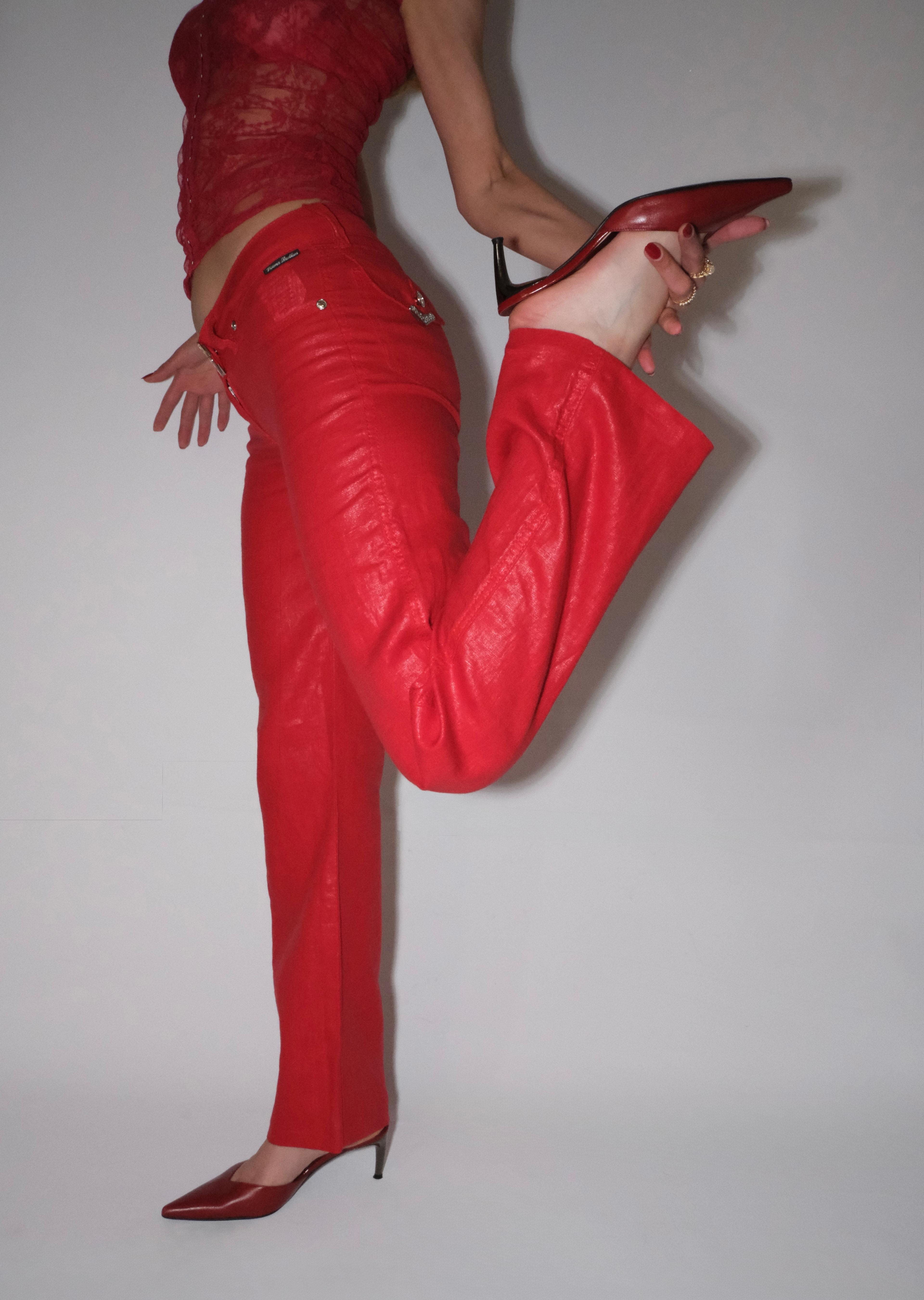 Victoria Beckham Keten Pantolon