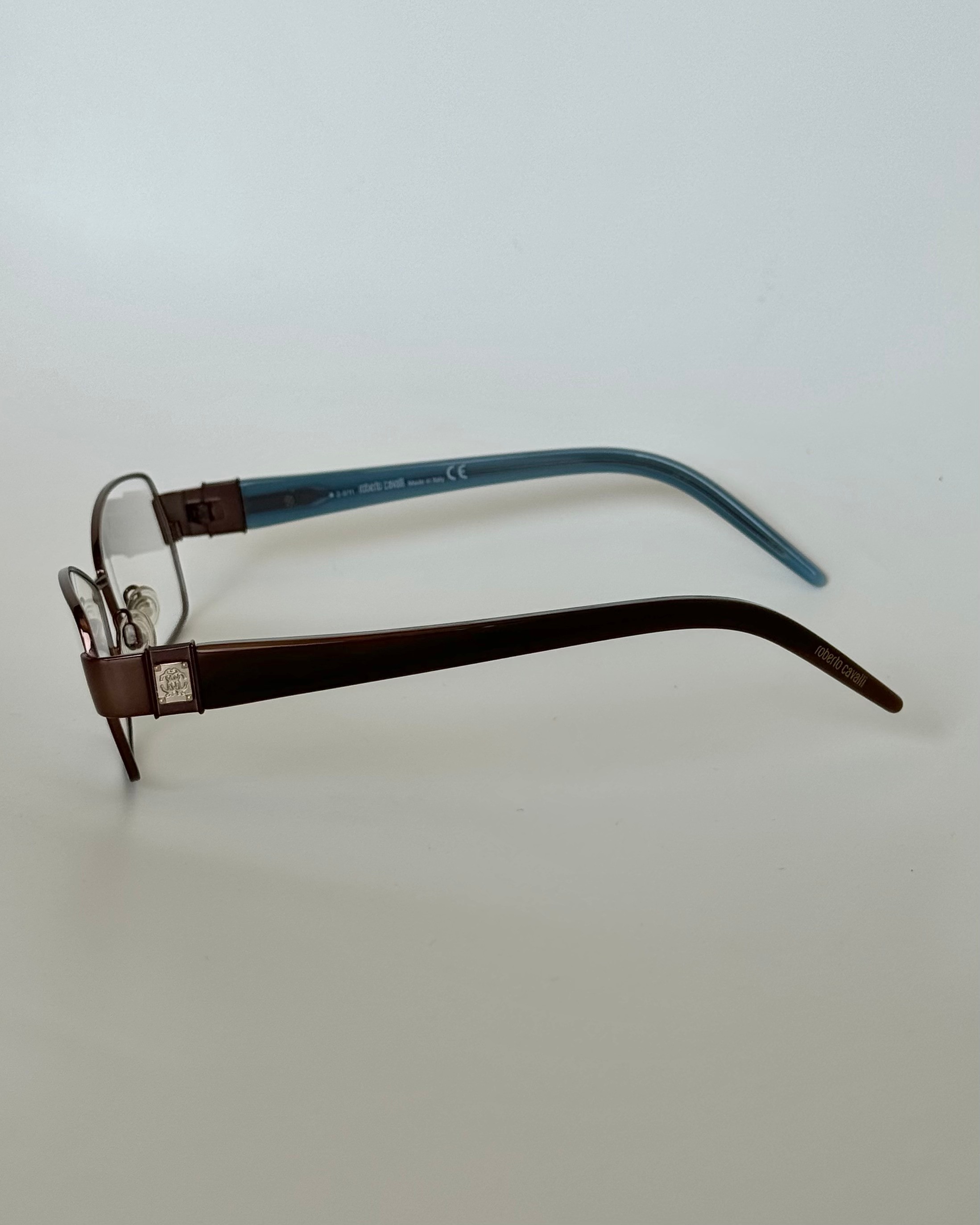 Roberto Cavalli Brown-Blue Vintage Glasses