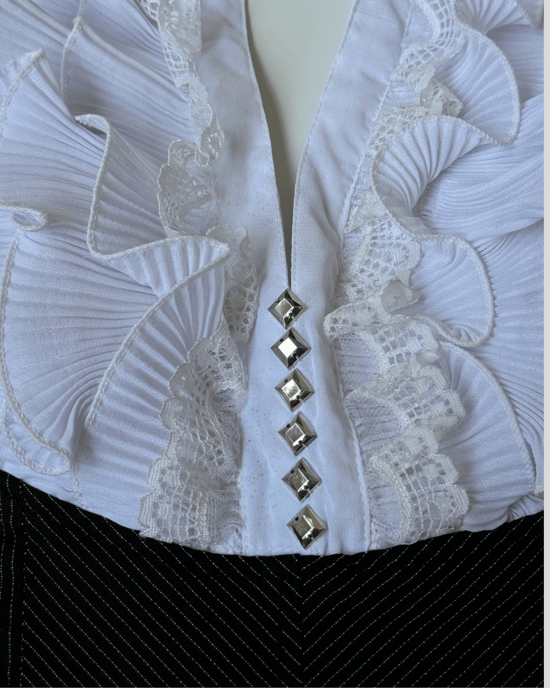 Collar Detailed Bustier