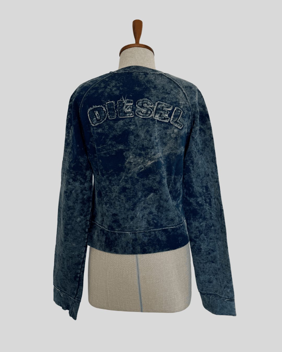 Diesel Cardigan with Wash Effect