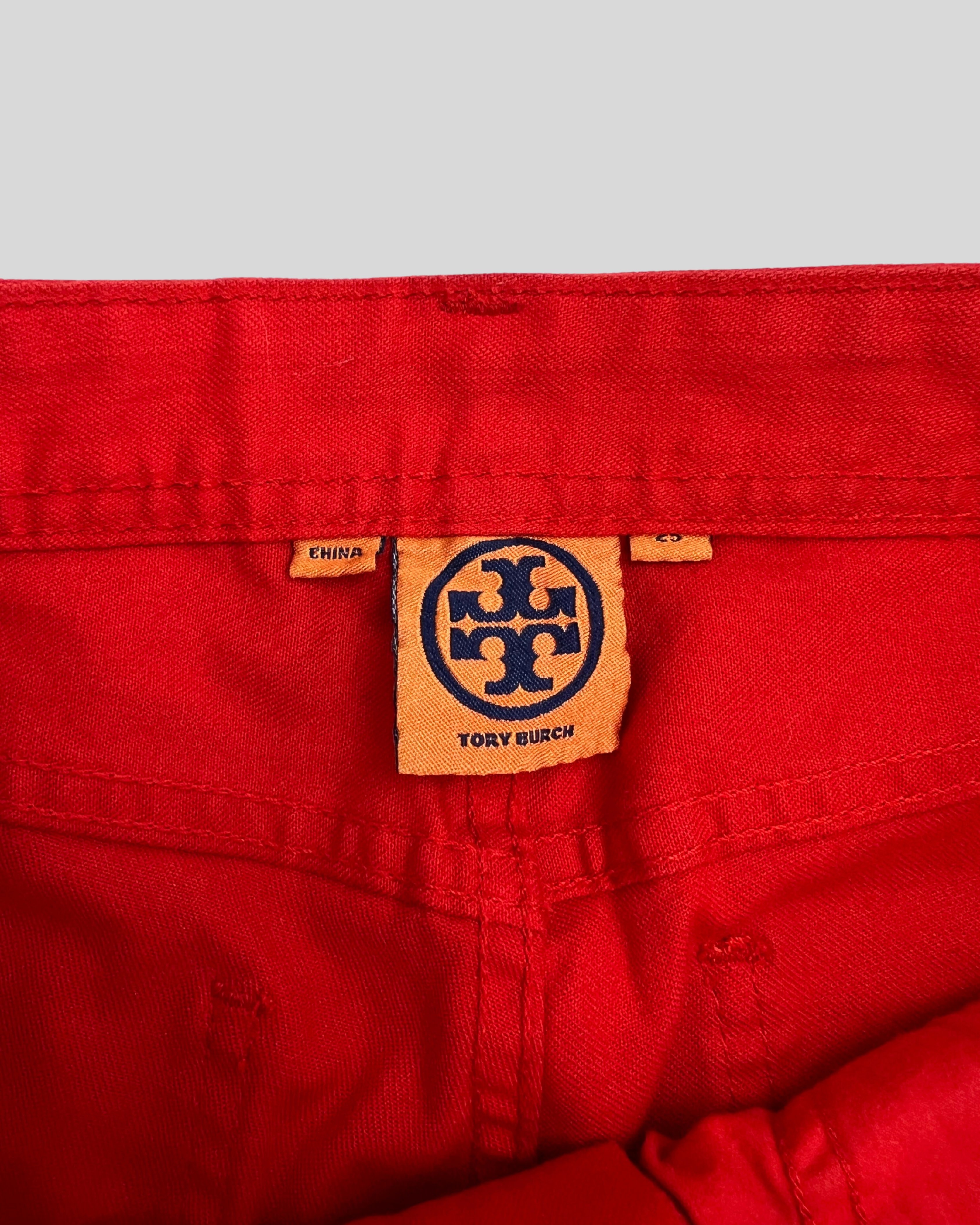 Tory Burch Kırmızı Pantolon